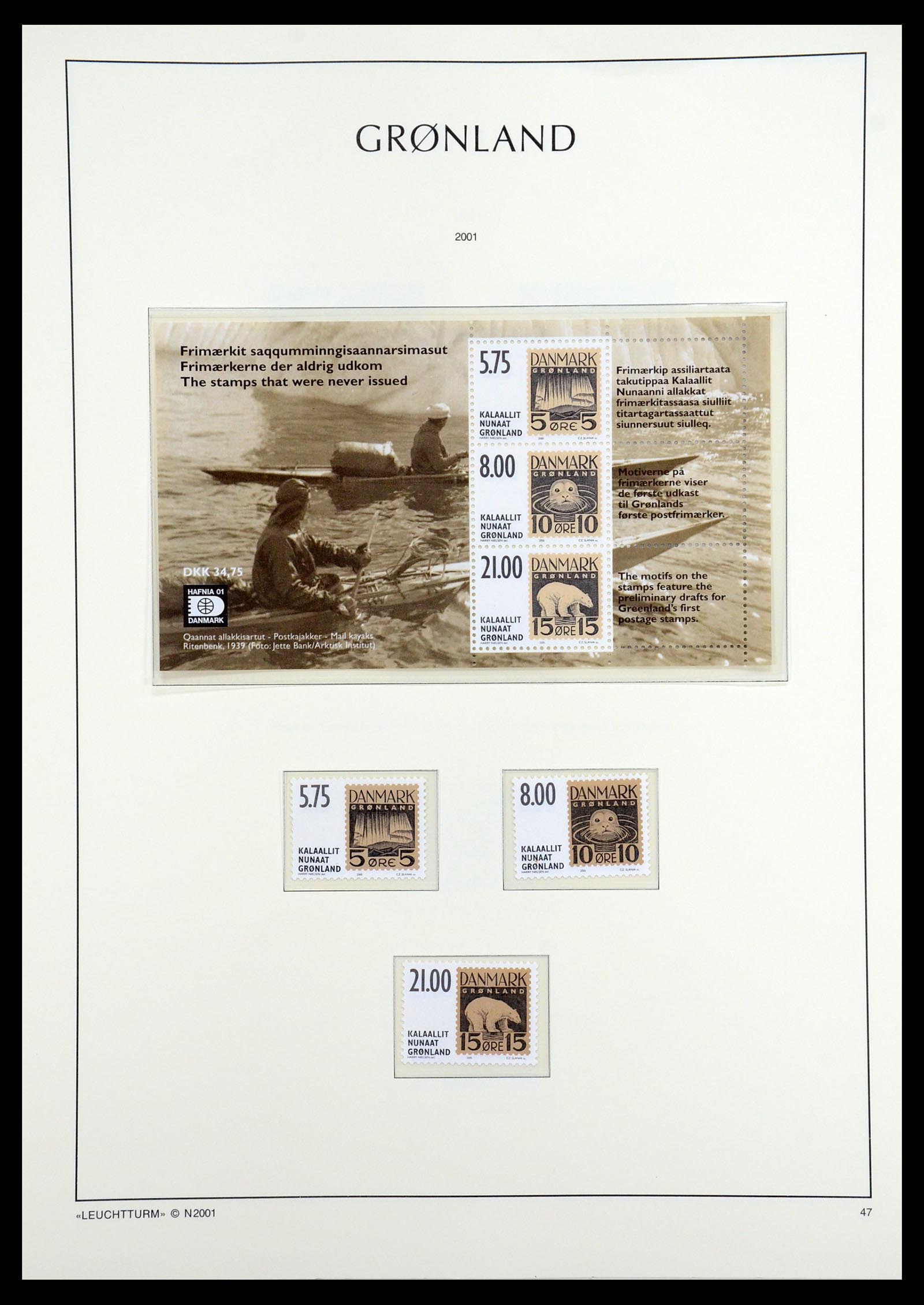 36542 085 - Postzegelverzameling 36542 Groenland 1938-2019!