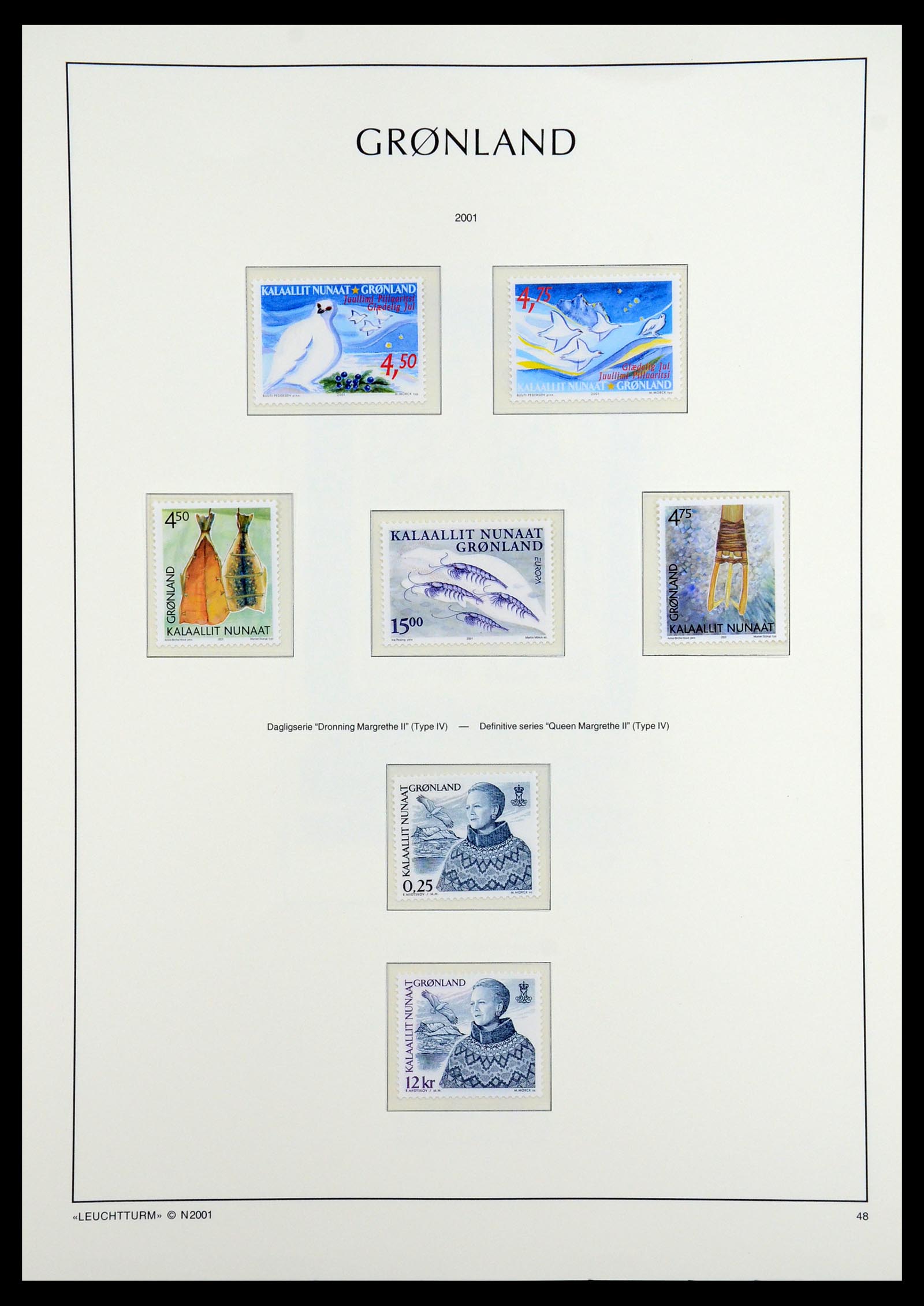 36542 086 - Postzegelverzameling 36542 Groenland 1938-2019!