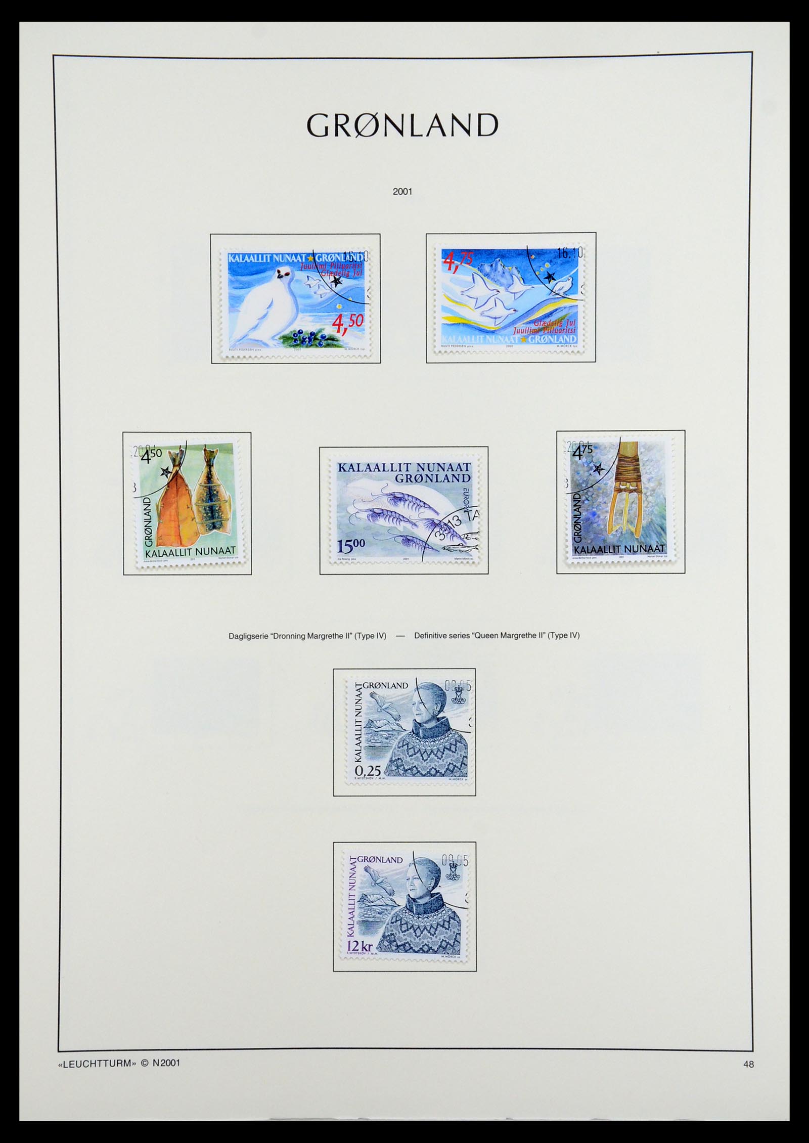 36542 091 - Postzegelverzameling 36542 Groenland 1938-2019!