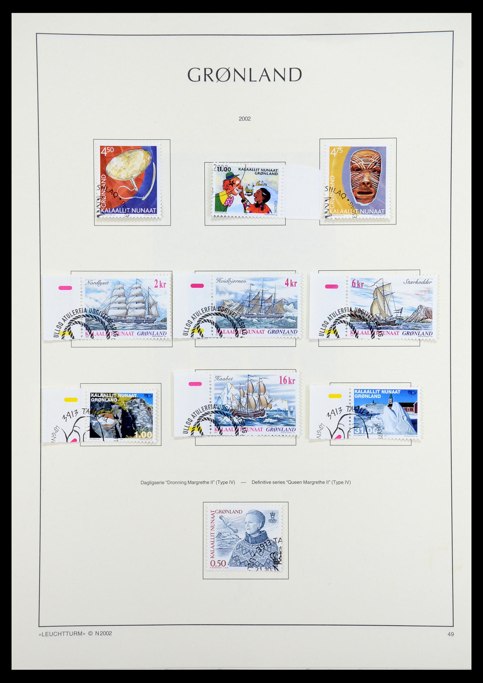 36542 092 - Postzegelverzameling 36542 Groenland 1938-2019!