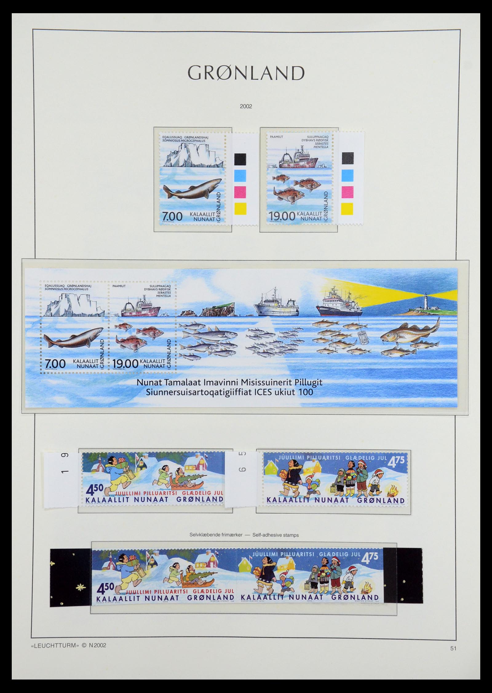 36542 097 - Postzegelverzameling 36542 Groenland 1938-2019!