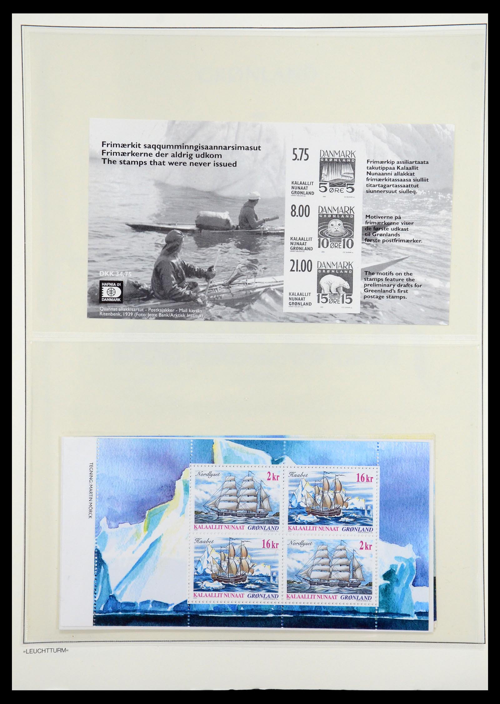 36542 099 - Stamp collection 36542 Greenland 1938-2019!