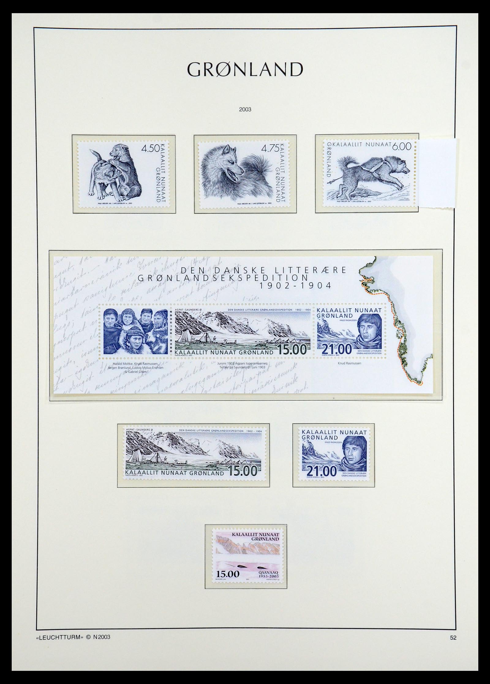 36542 100 - Postzegelverzameling 36542 Groenland 1938-2019!