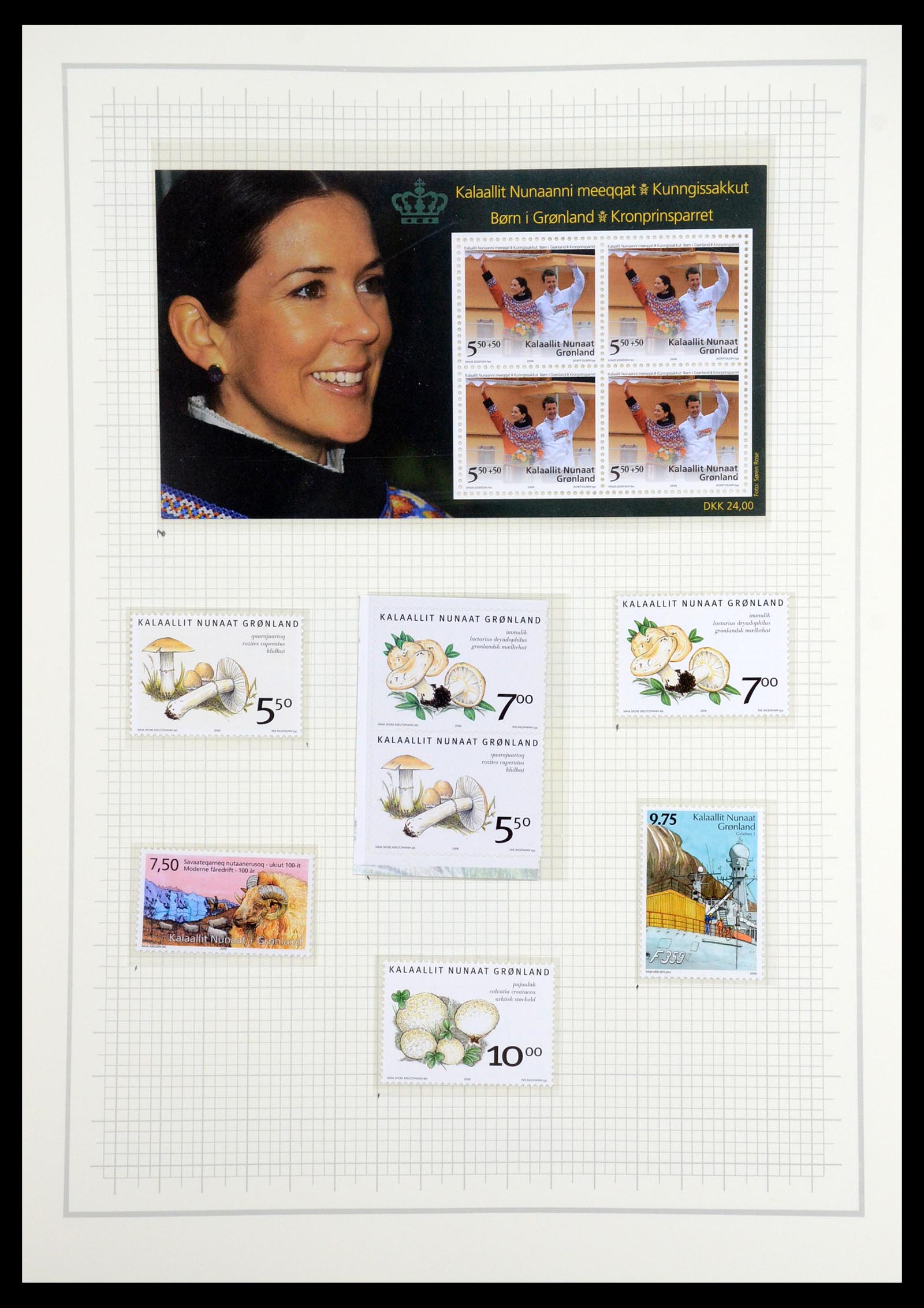 36542 121 - Postzegelverzameling 36542 Groenland 1938-2019!