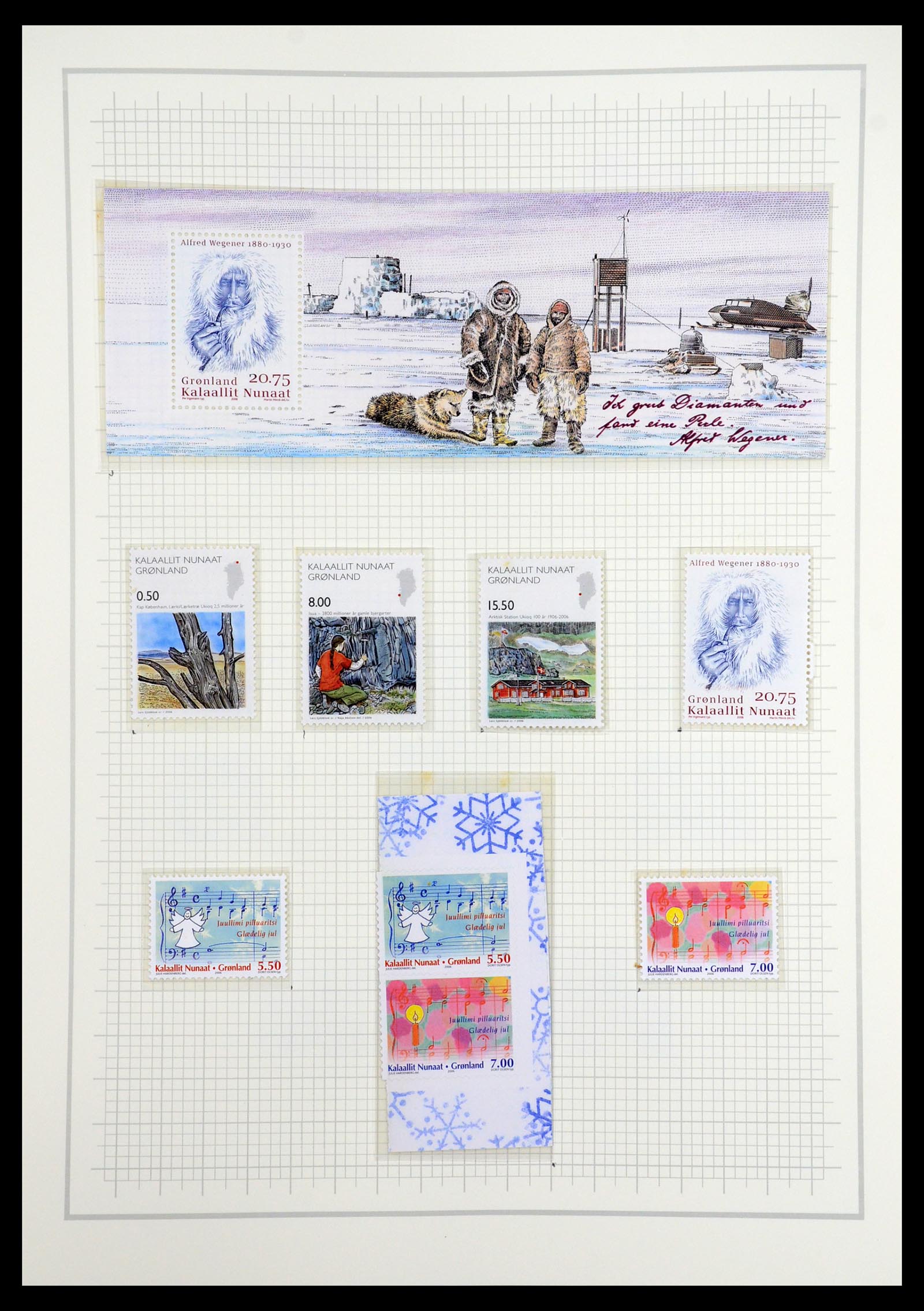 36542 122 - Postzegelverzameling 36542 Groenland 1938-2019!