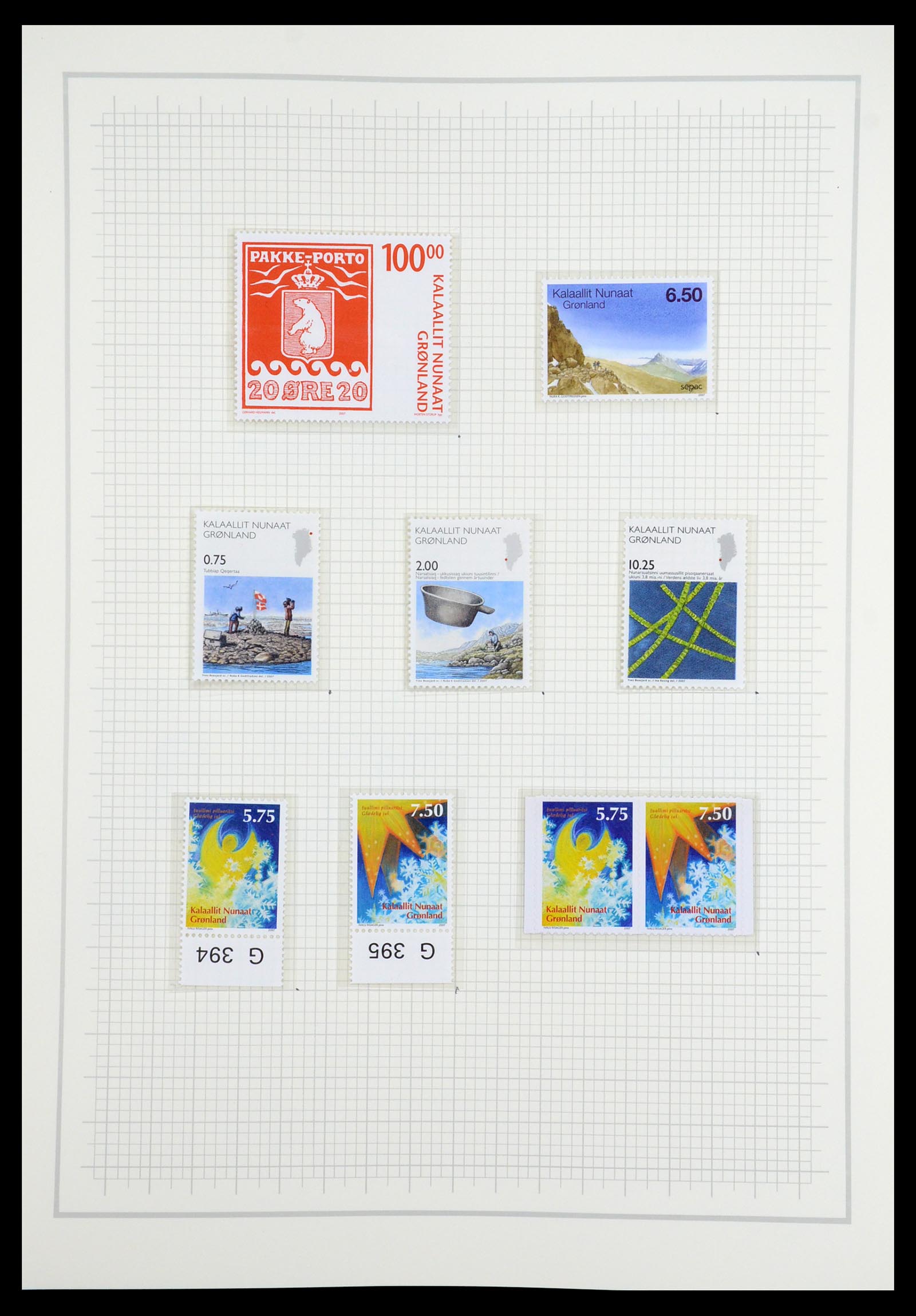 36542 126 - Postzegelverzameling 36542 Groenland 1938-2019!