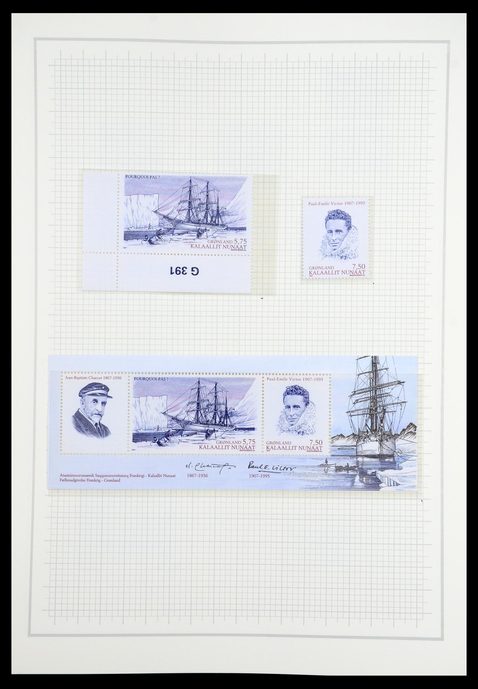 36542 127 - Postzegelverzameling 36542 Groenland 1938-2019!