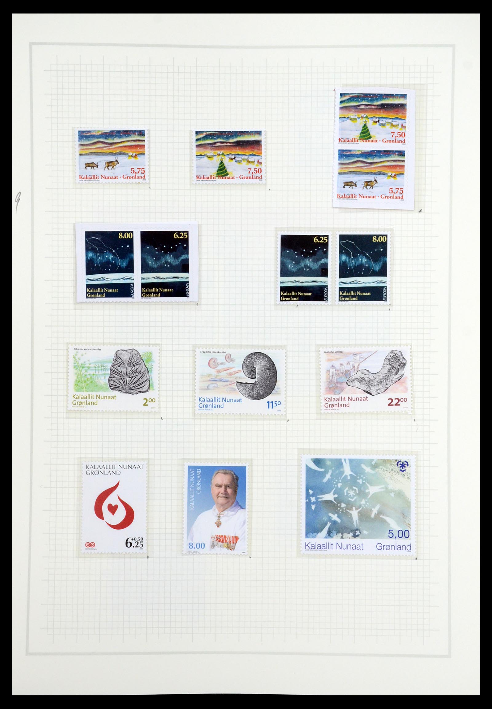 36542 131 - Postzegelverzameling 36542 Groenland 1938-2019!