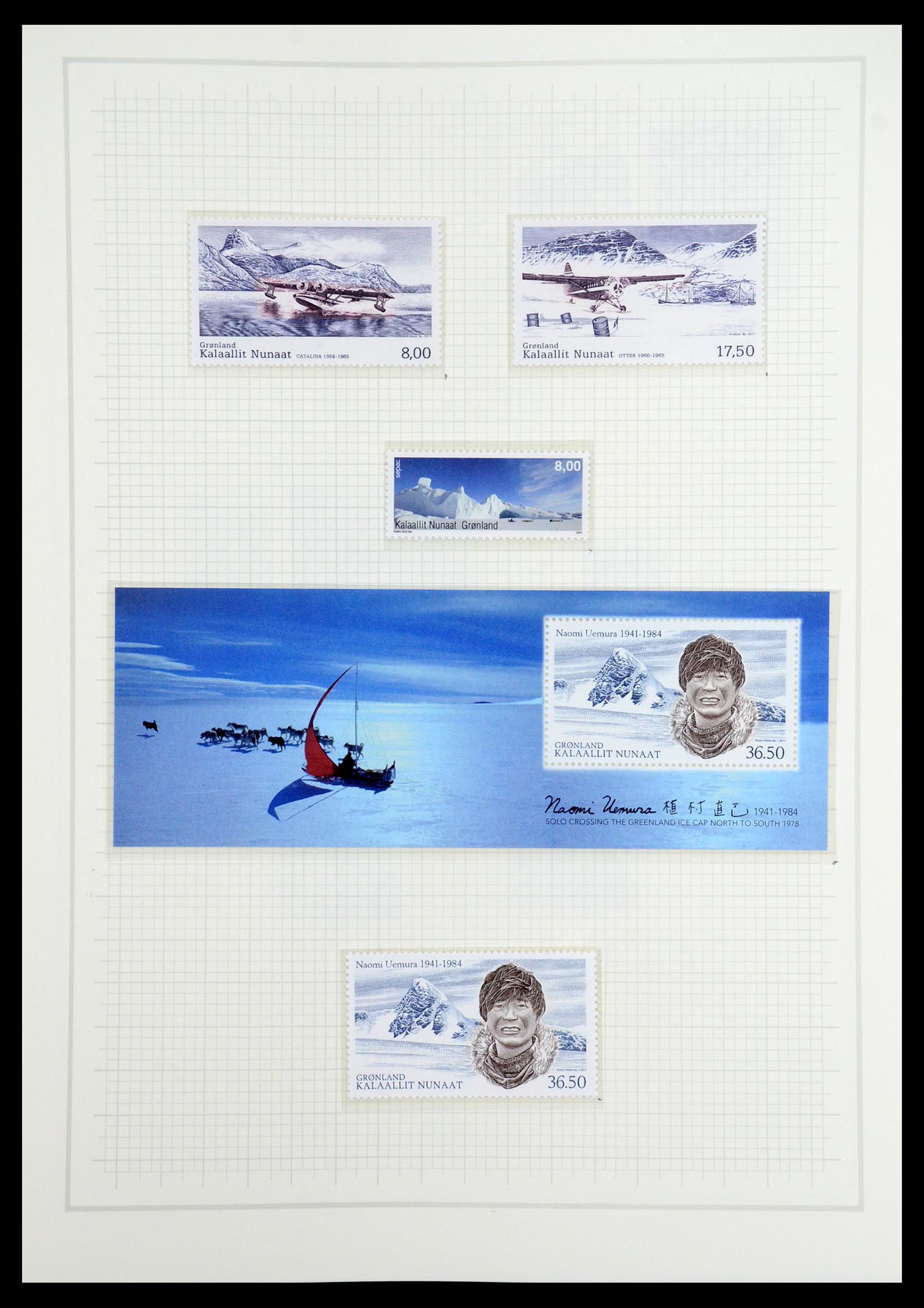 36542 141 - Postzegelverzameling 36542 Groenland 1938-2019!