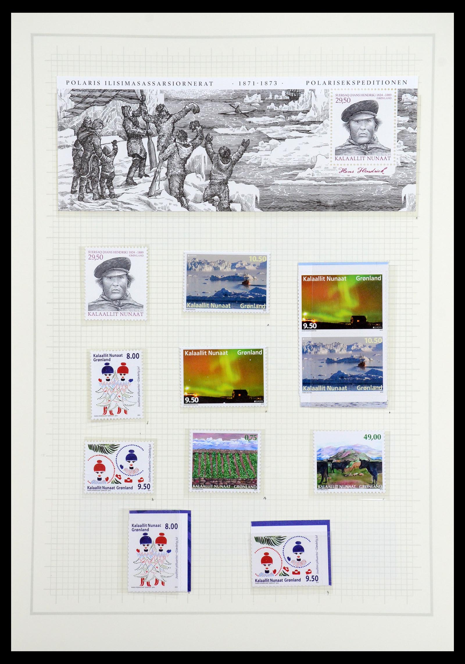 36542 146 - Postzegelverzameling 36542 Groenland 1938-2019!