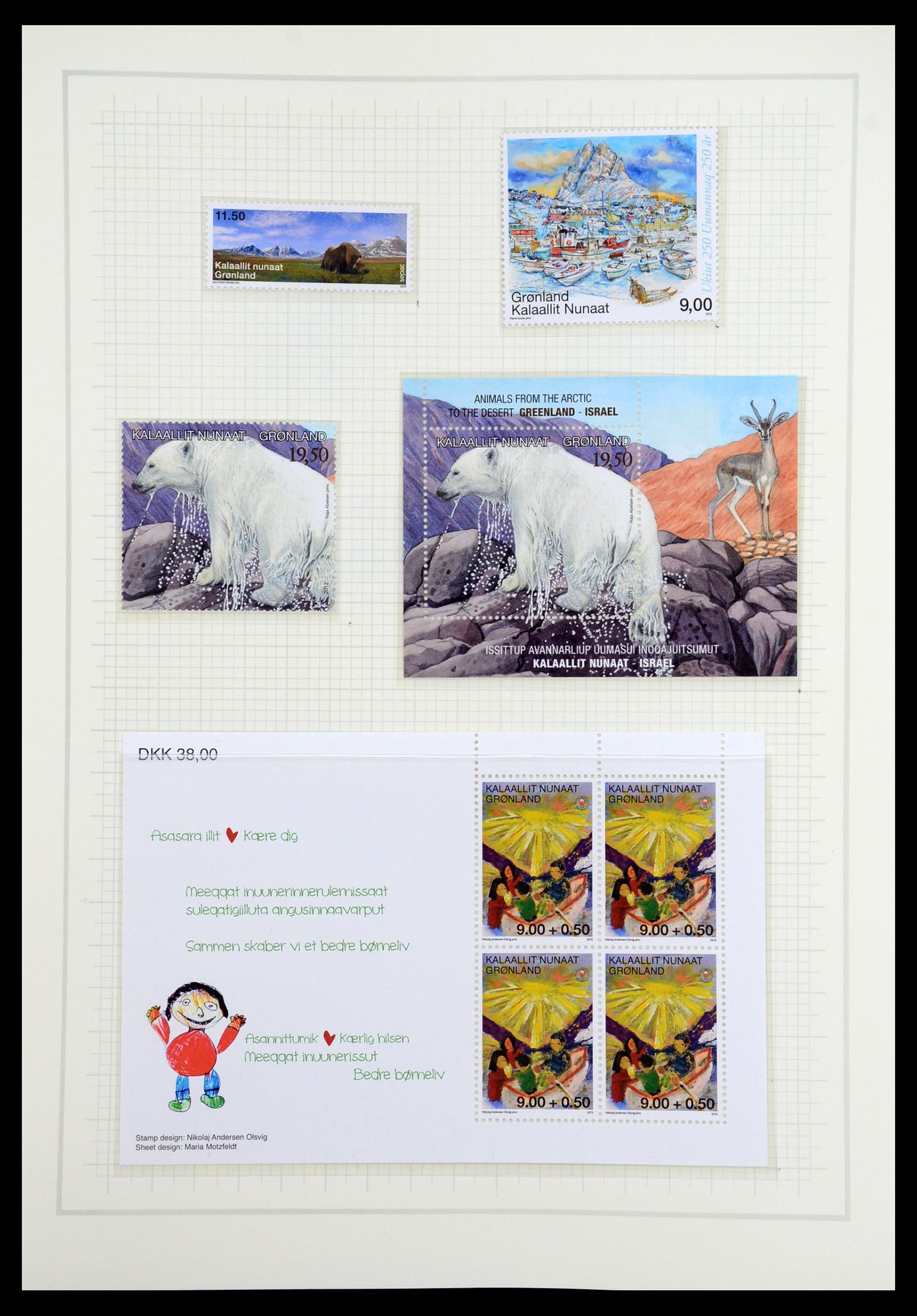 36542 149 - Stamp collection 36542 Greenland 1938-2019!