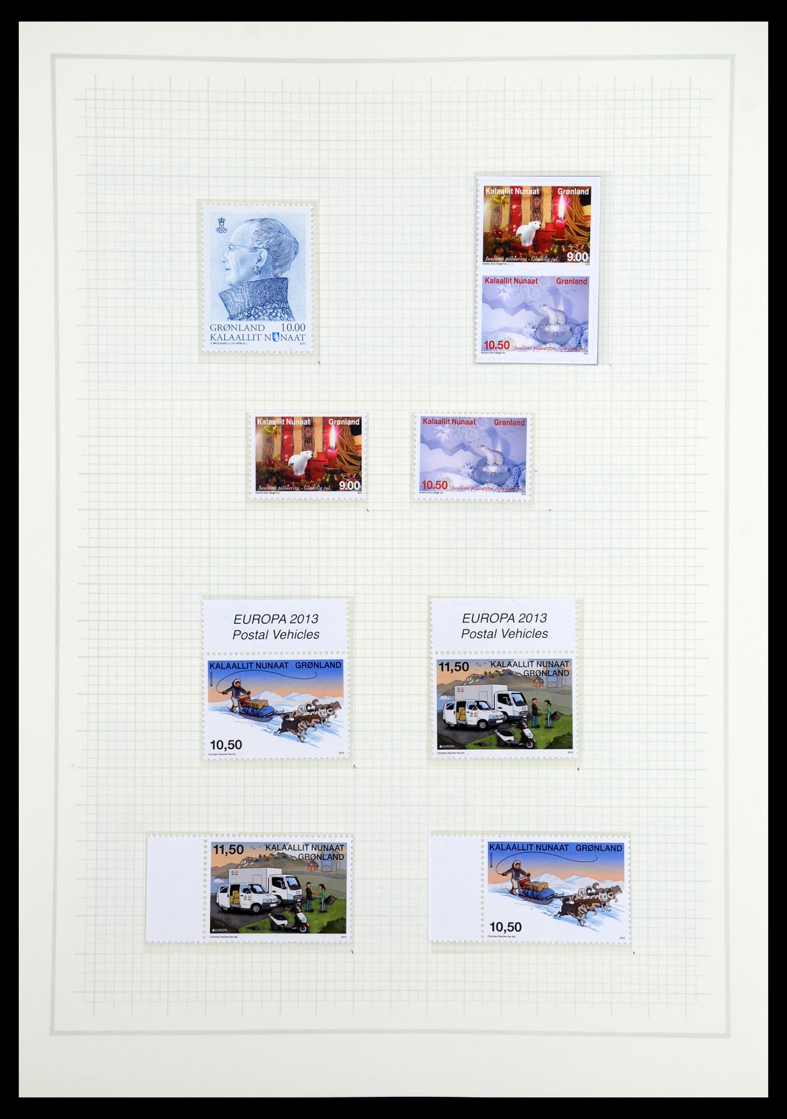 36542 150 - Postzegelverzameling 36542 Groenland 1938-2019!