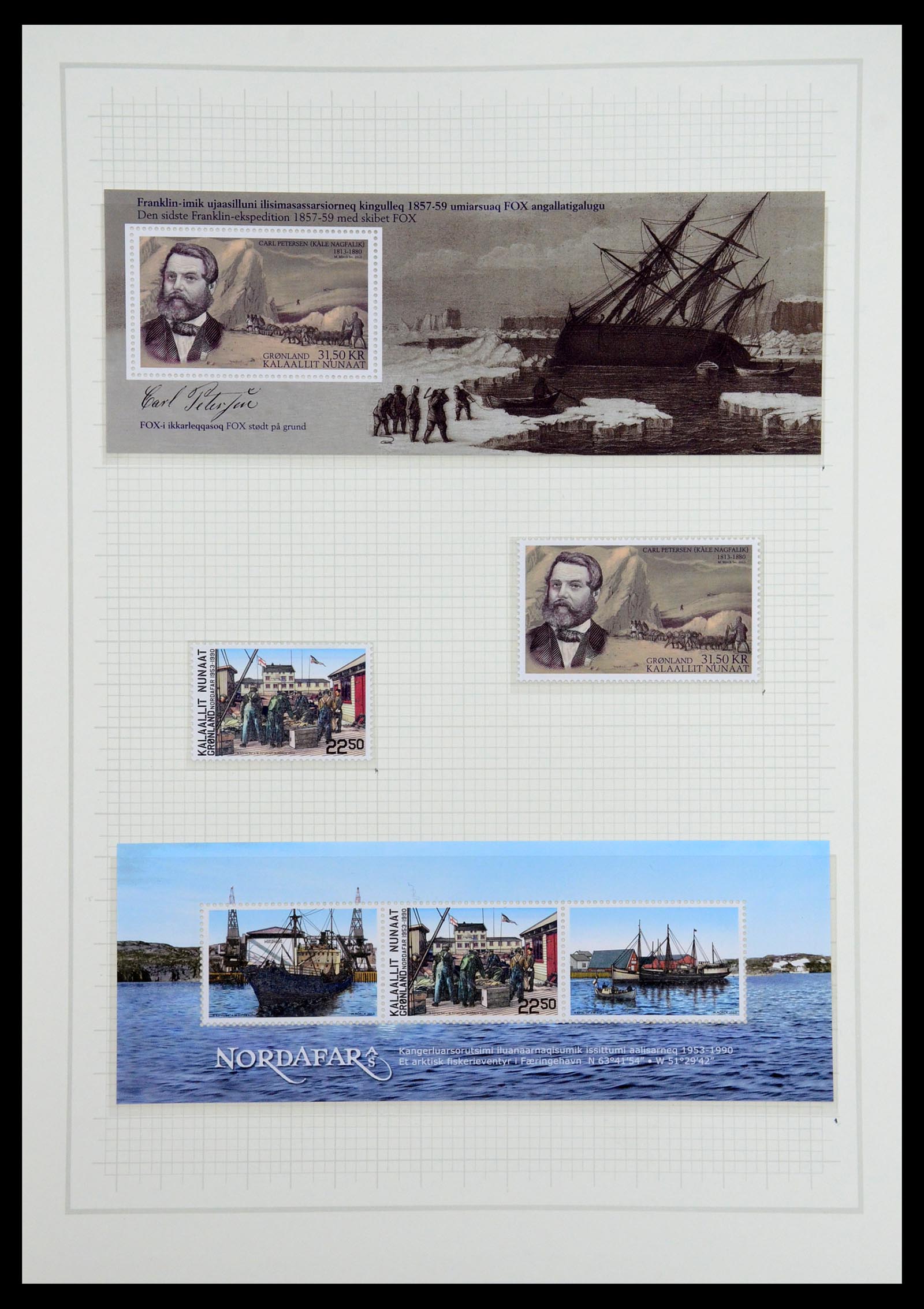 36542 151 - Postzegelverzameling 36542 Groenland 1938-2019!
