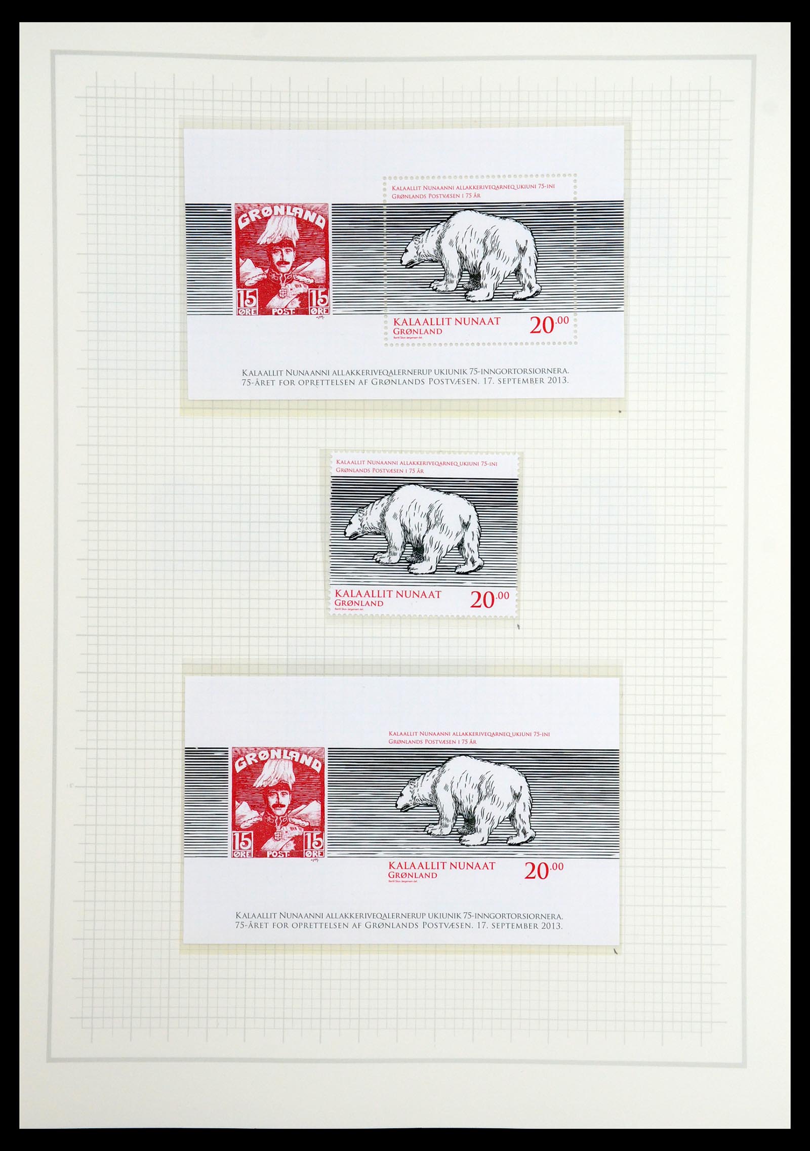36542 154 - Postzegelverzameling 36542 Groenland 1938-2019!