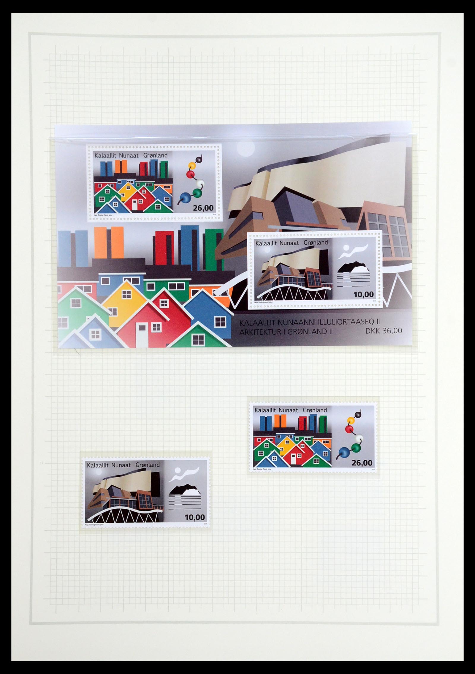 36542 161 - Postzegelverzameling 36542 Groenland 1938-2019!