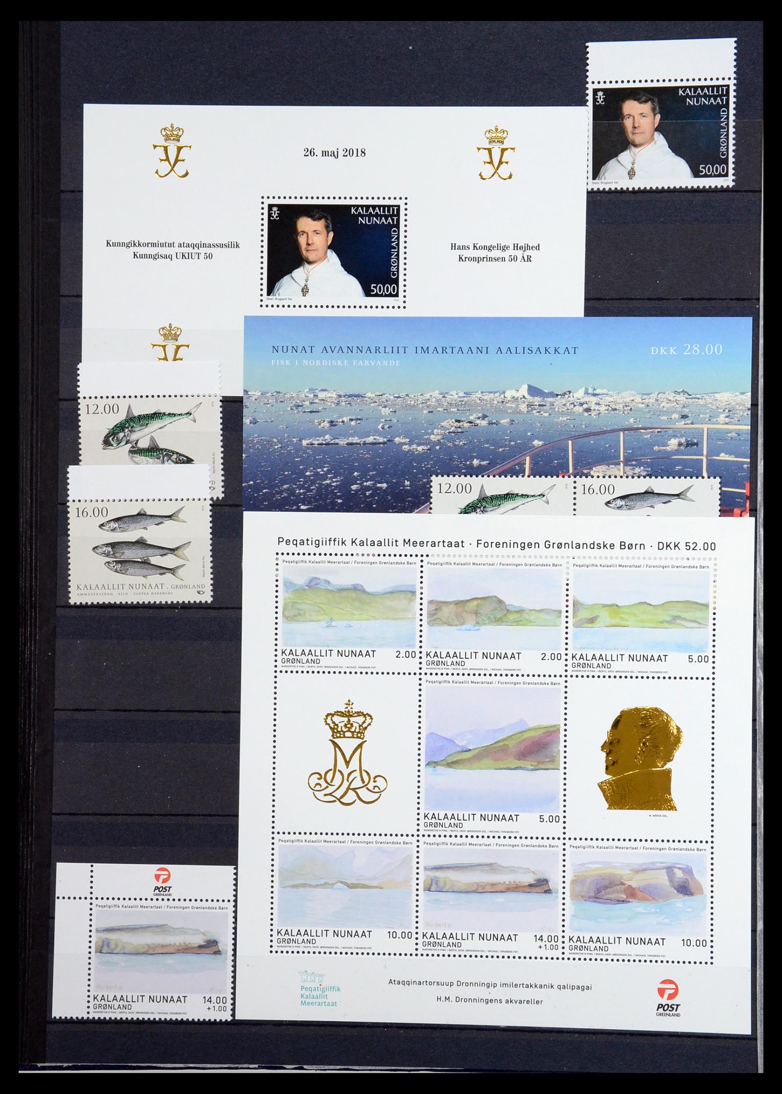 36542 169 - Postzegelverzameling 36542 Groenland 1938-2019!