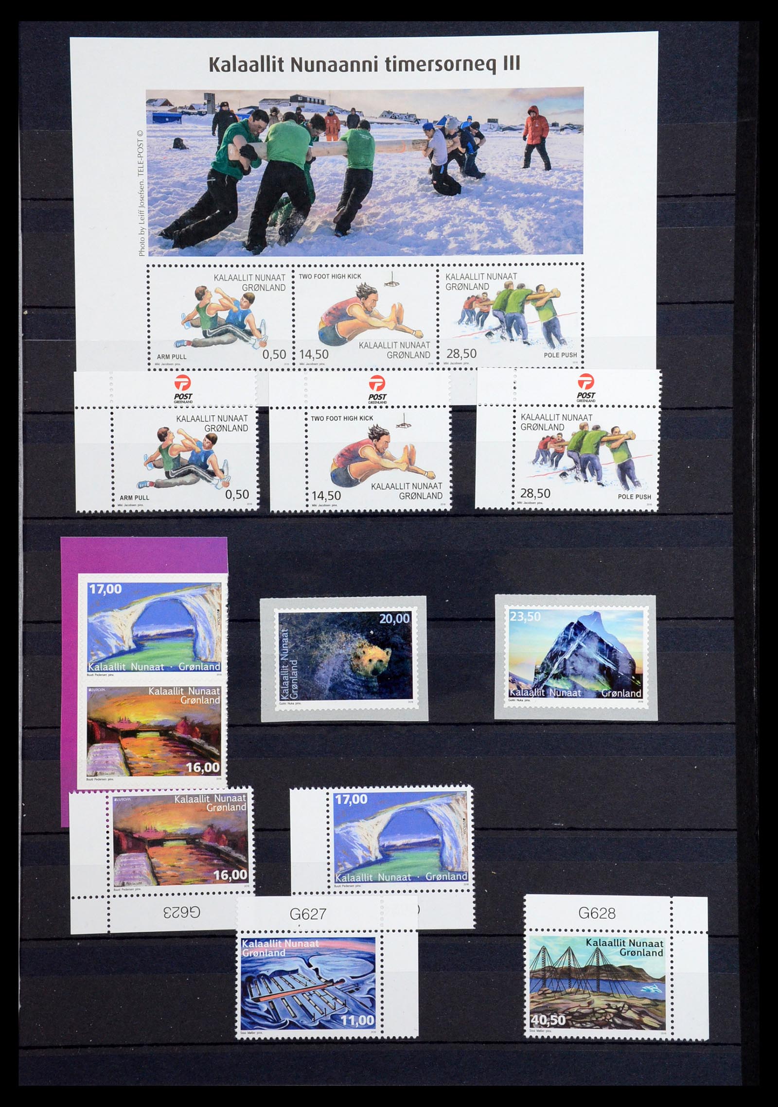 36542 170 - Stamp collection 36542 Greenland 1938-2019!