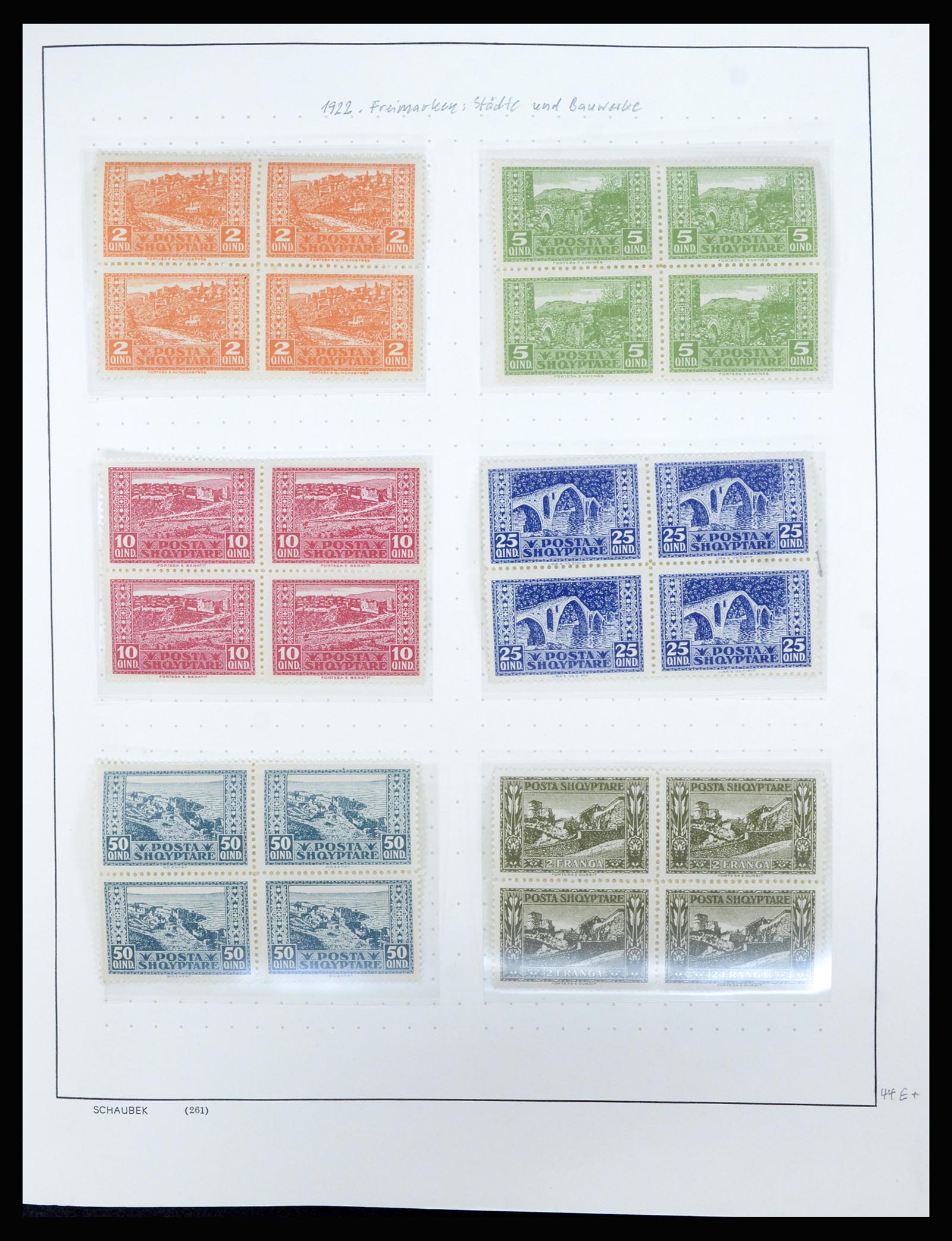36557 009 - Postzegelverzameling 36557 Albania 1913-1980.