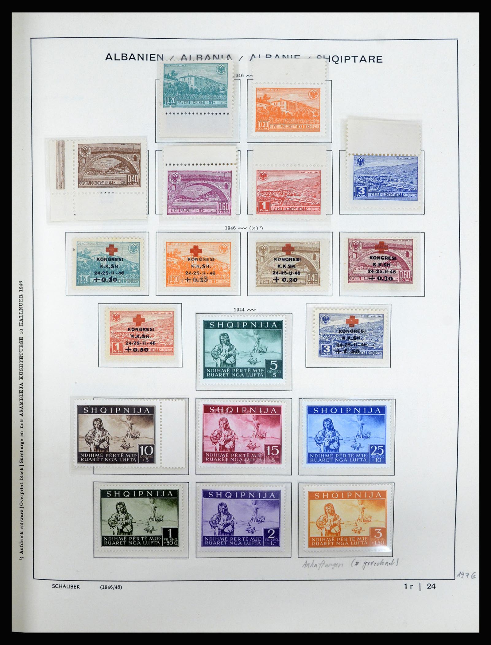 36557 030 - Postzegelverzameling 36557 Albania 1913-1980.