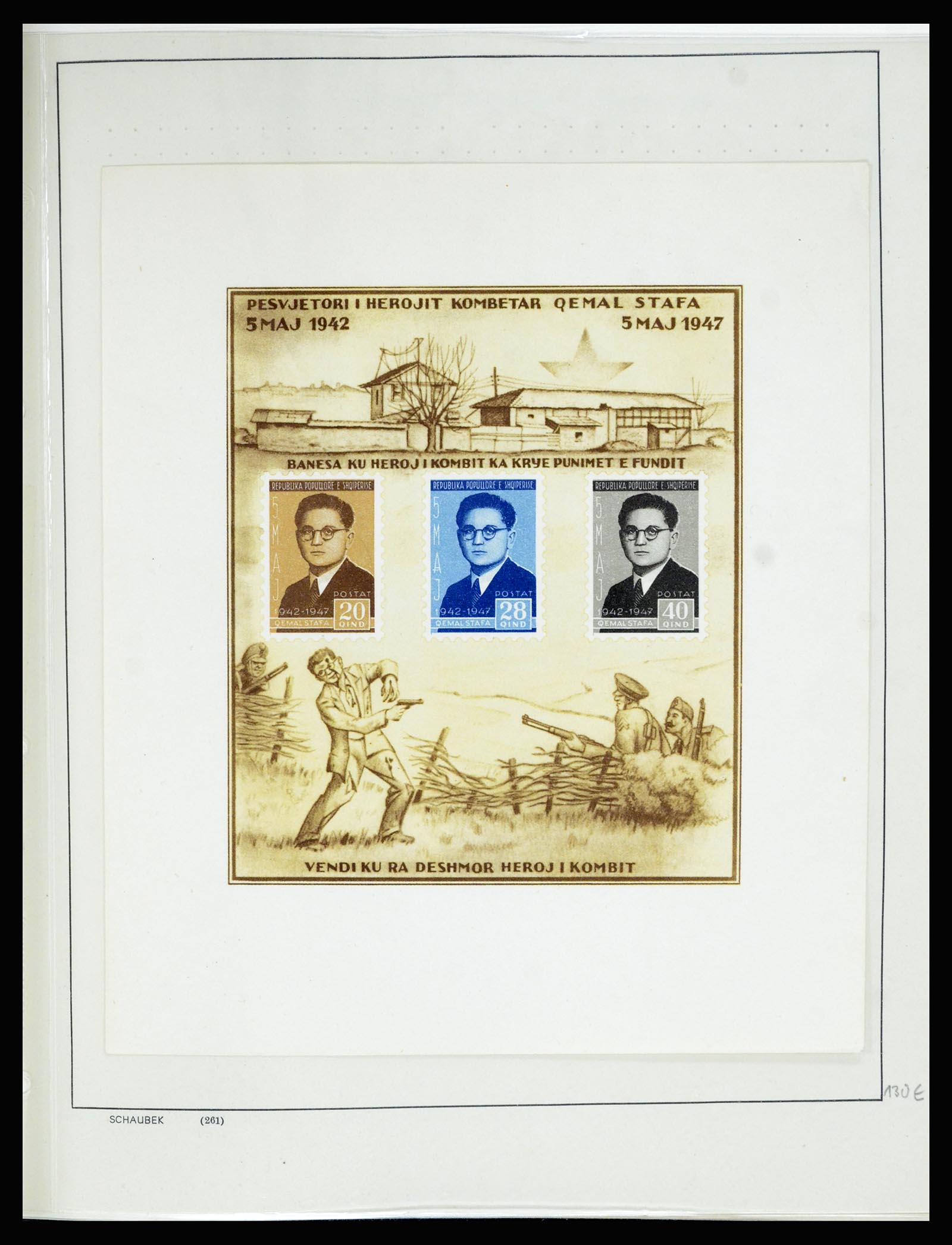 36557 035 - Postzegelverzameling 36557 Albania 1913-1980.