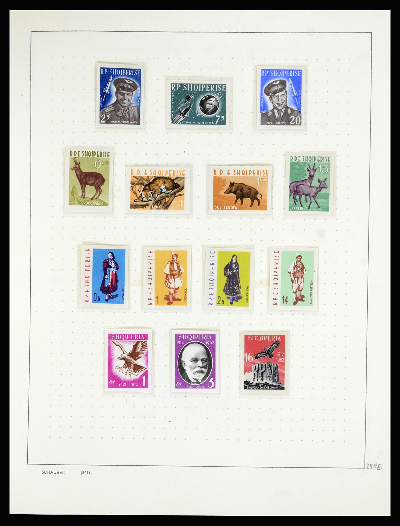 36557 060 - Postzegelverzameling 36557 Albania 1913-1980.