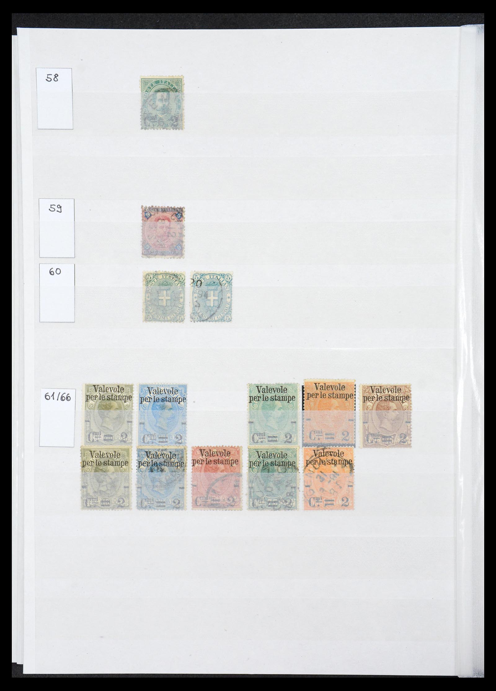 36558 039 - Postzegelverzameling 36558 Italiaanse Staten 1850-1862.