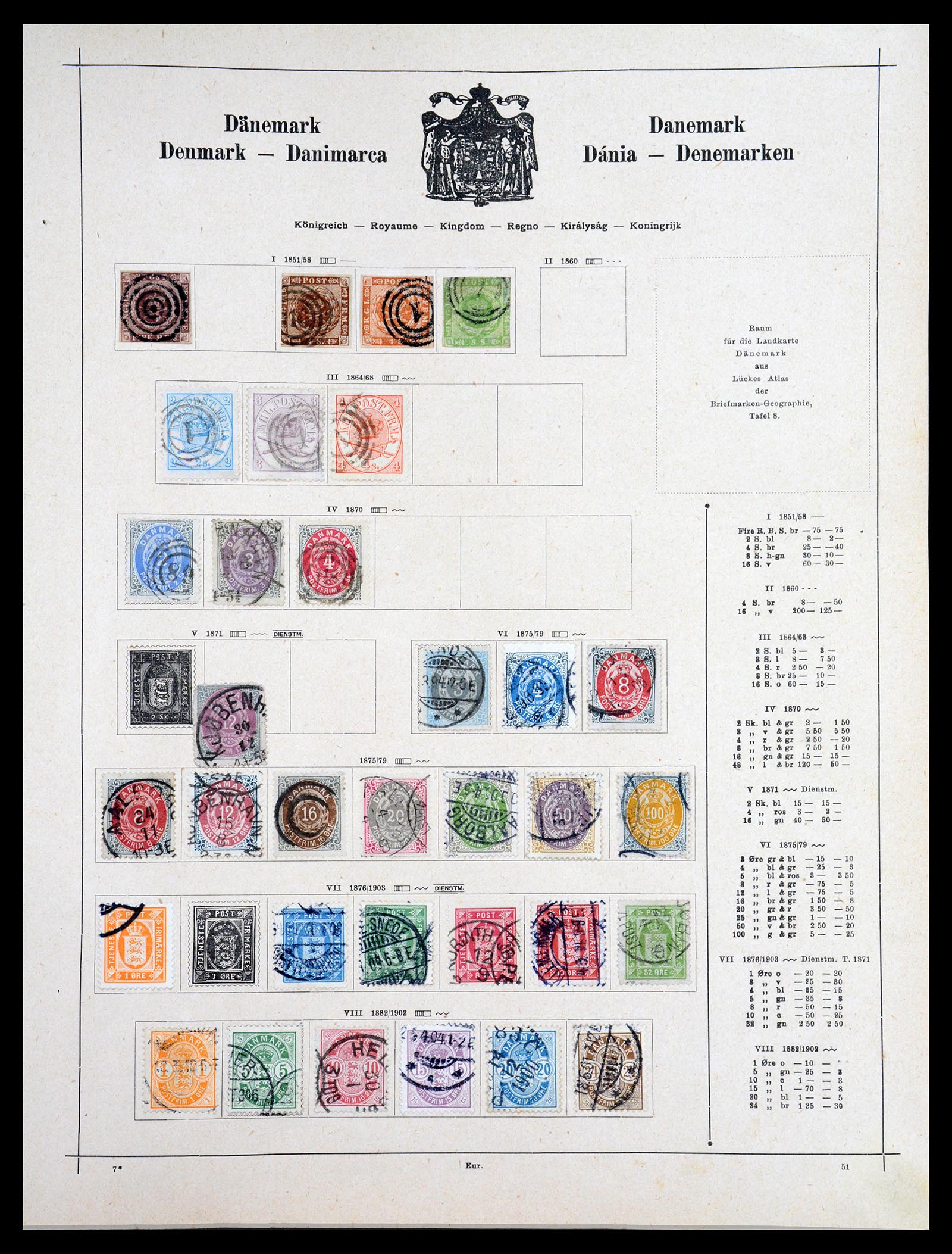 36559 009 - Postzegelverzameling 36559 Wereld 1840-1920.
