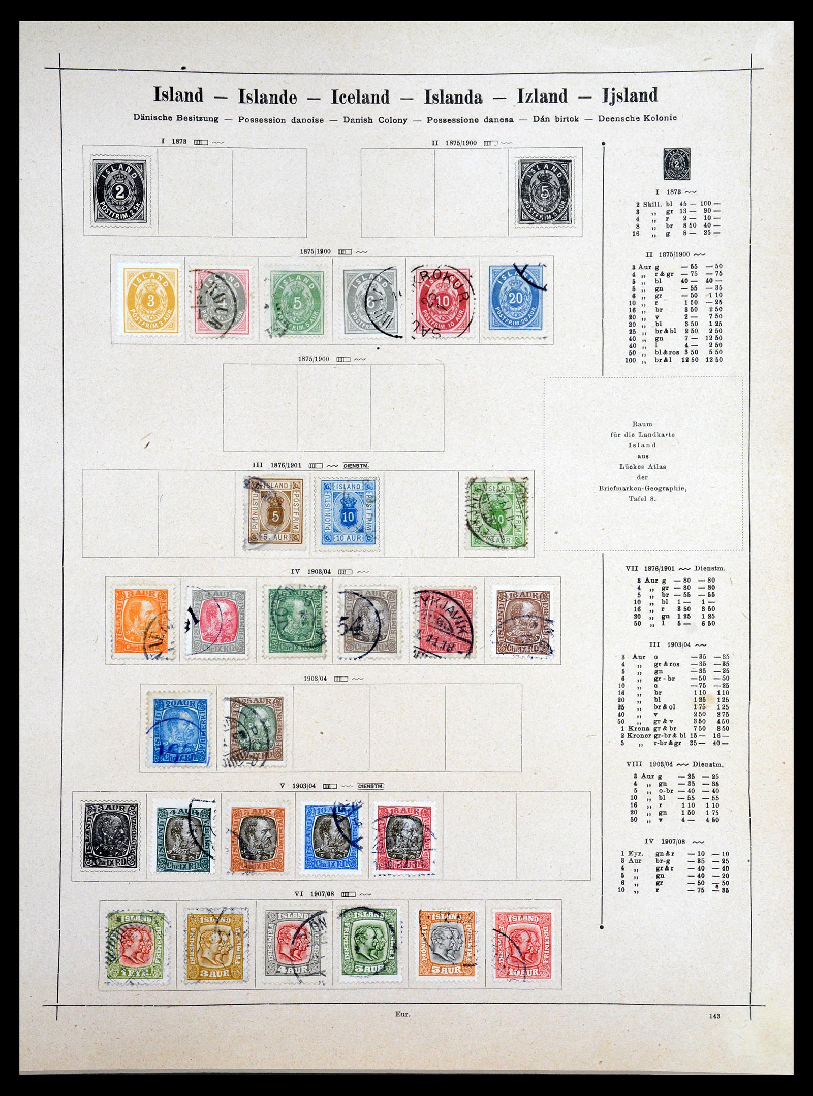 36559 033 - Postzegelverzameling 36559 Wereld 1840-1920.
