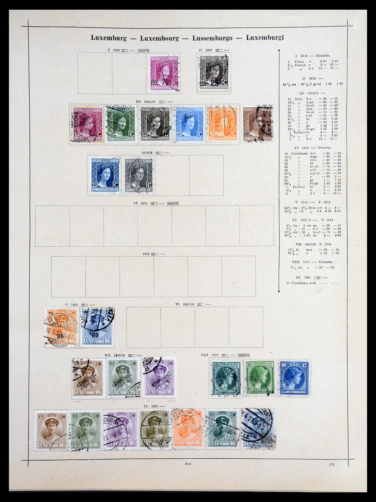 36559 045 - Postzegelverzameling 36559 Wereld 1840-1920.