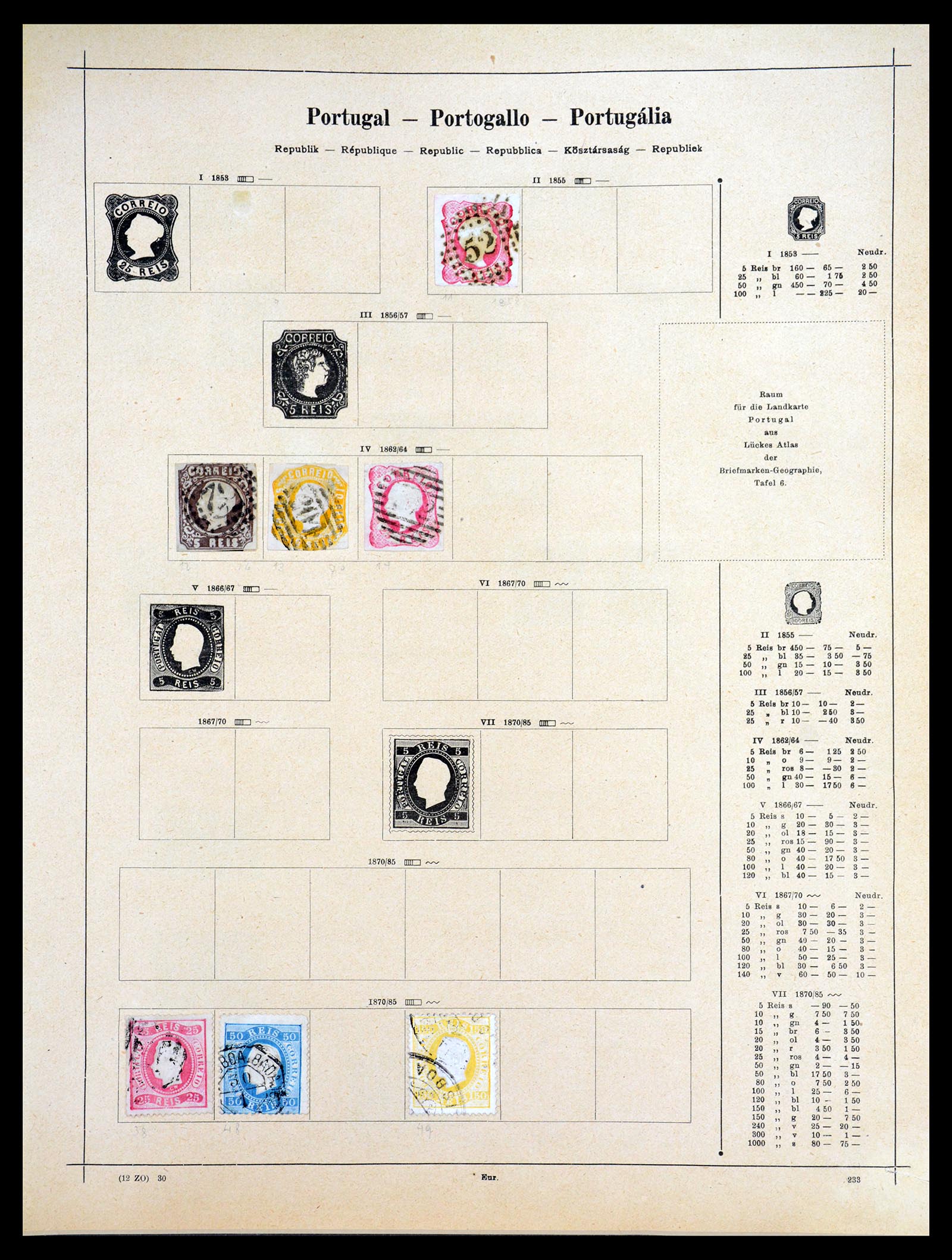 36559 061 - Postzegelverzameling 36559 Wereld 1840-1920.
