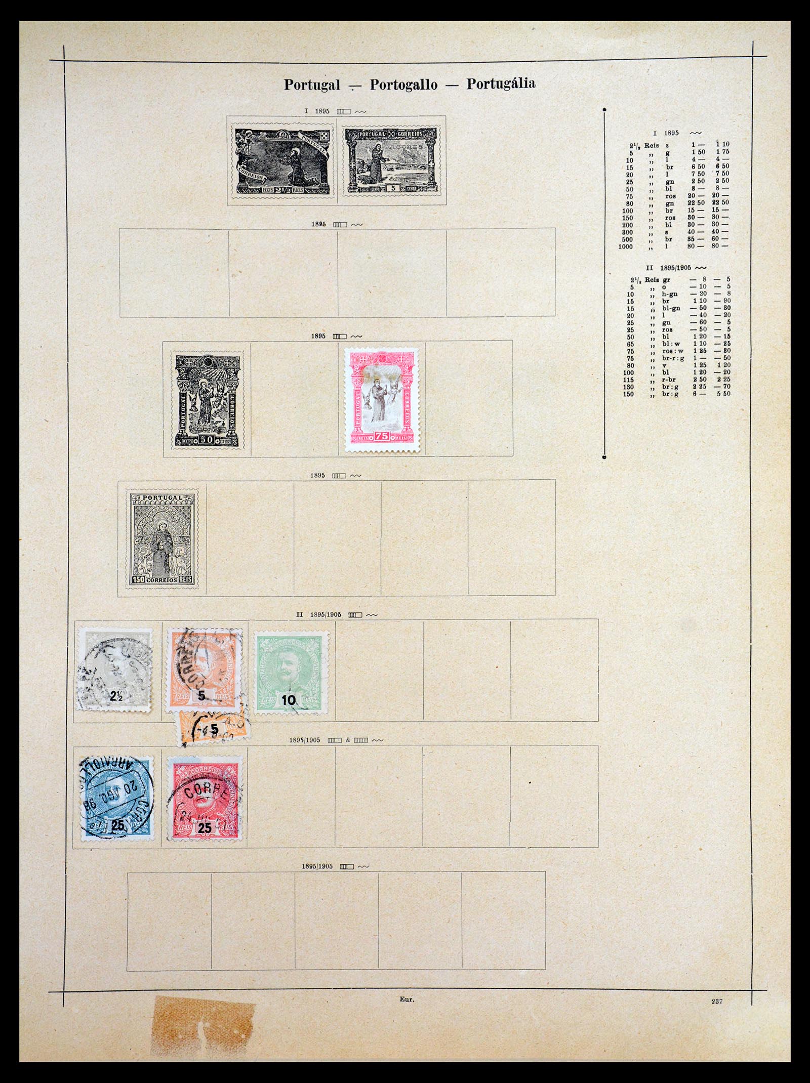 36559 063 - Postzegelverzameling 36559 Wereld 1840-1920.