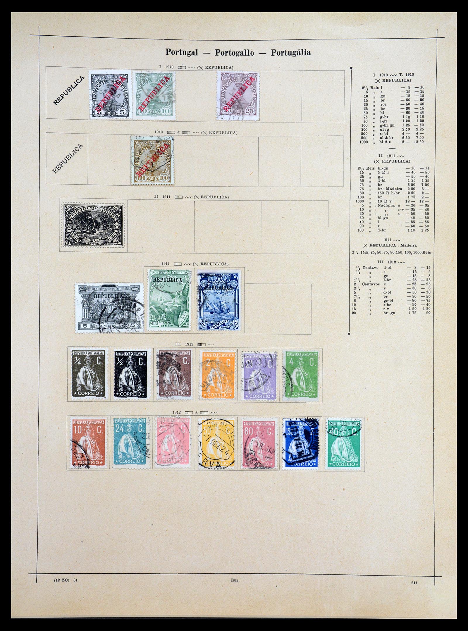 36559 065 - Postzegelverzameling 36559 Wereld 1840-1920.