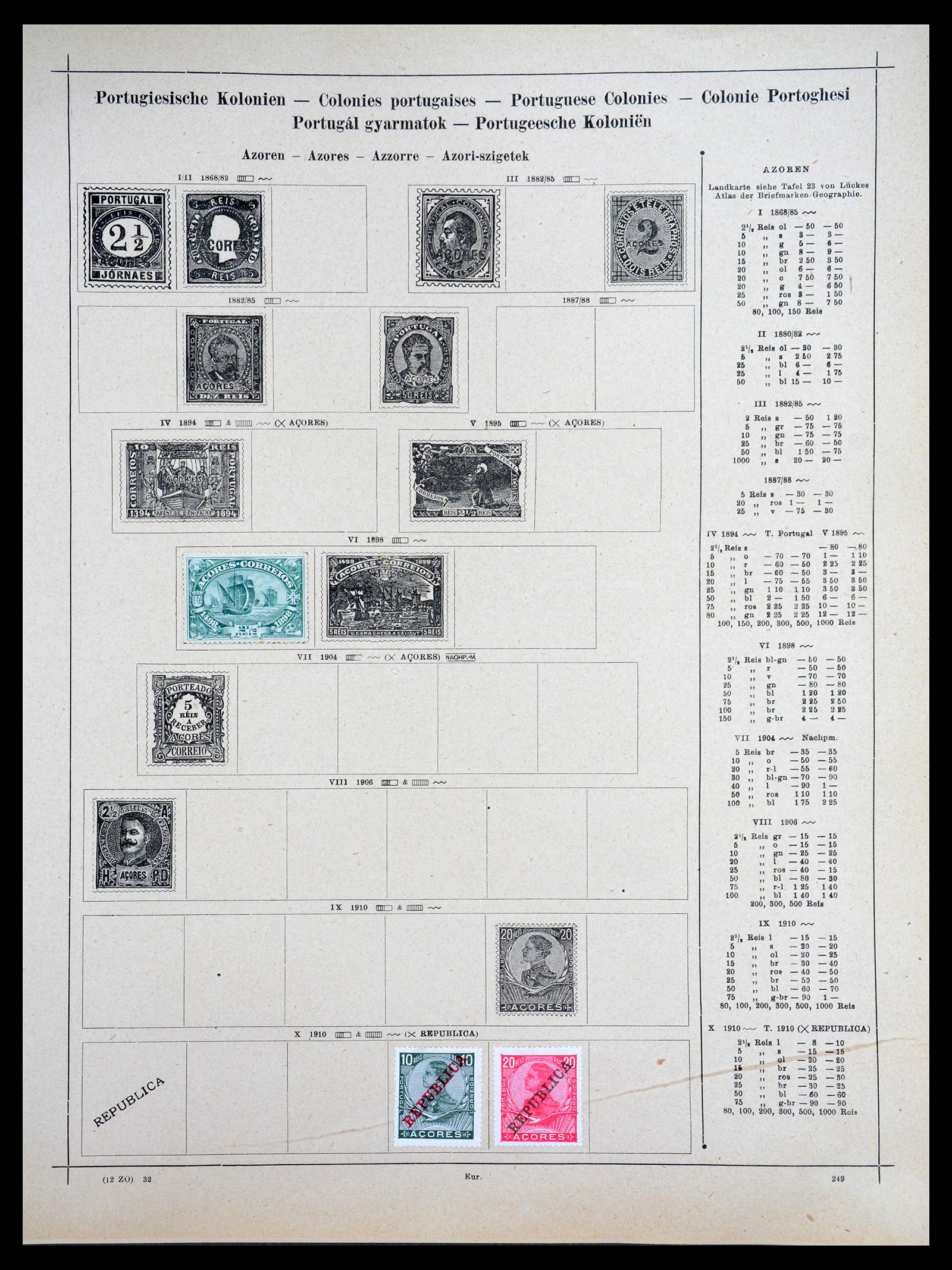 36559 068 - Postzegelverzameling 36559 Wereld 1840-1920.