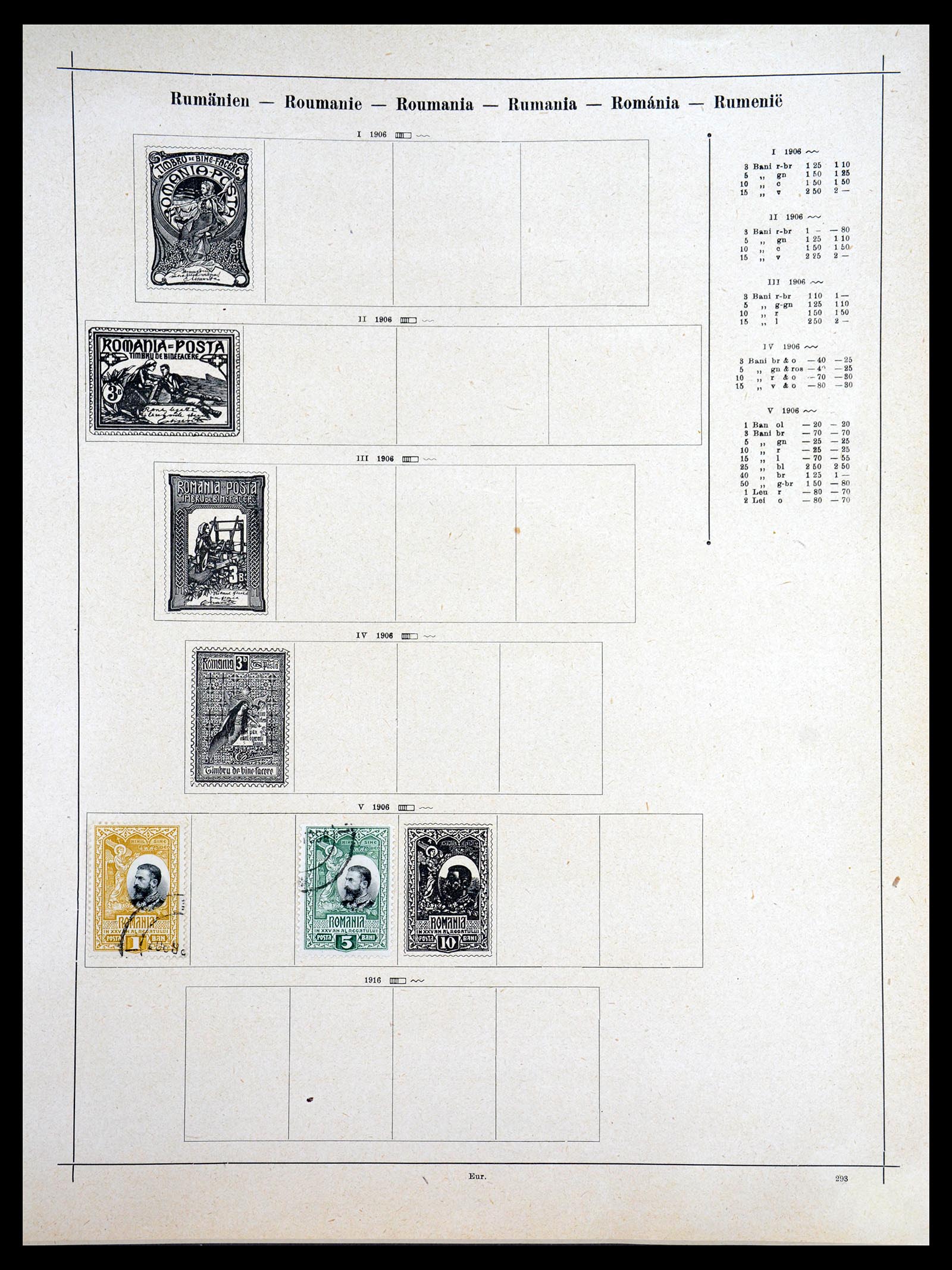 36559 079 - Postzegelverzameling 36559 Wereld 1840-1920.