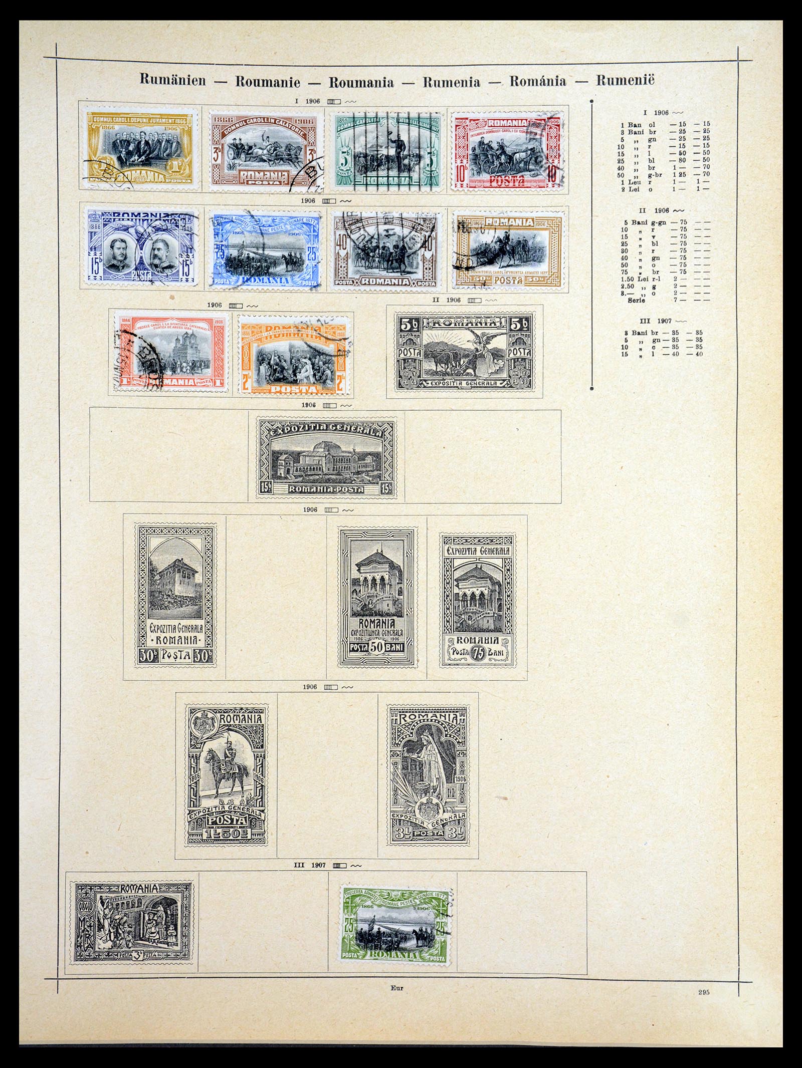 36559 080 - Postzegelverzameling 36559 Wereld 1840-1920.