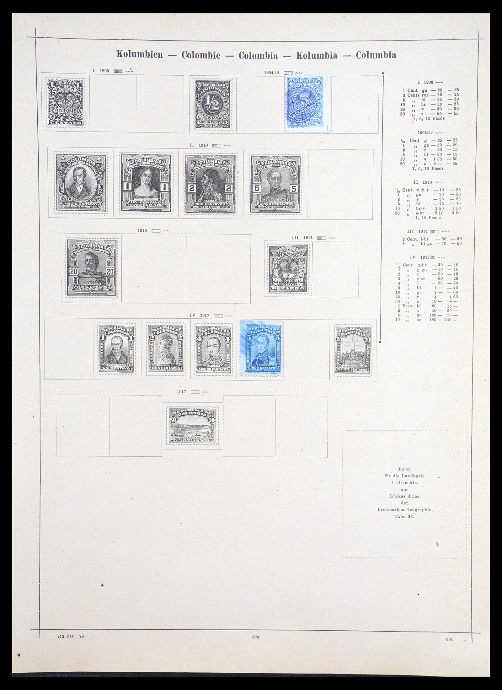 36559 201 - Postzegelverzameling 36559 Wereld 1840-1920.