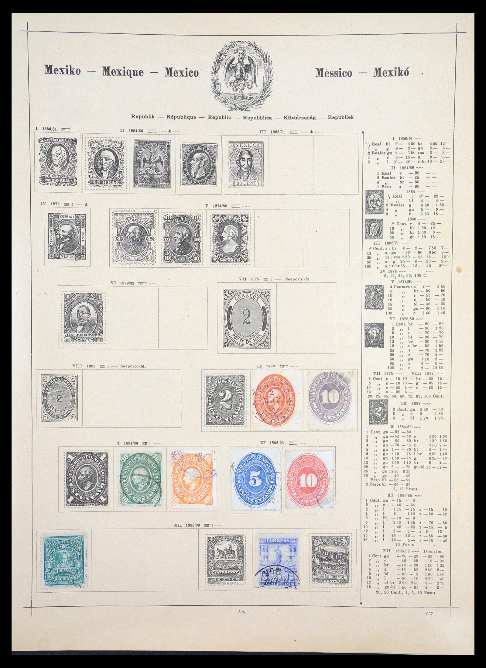 36559 202 - Postzegelverzameling 36559 Wereld 1840-1920.