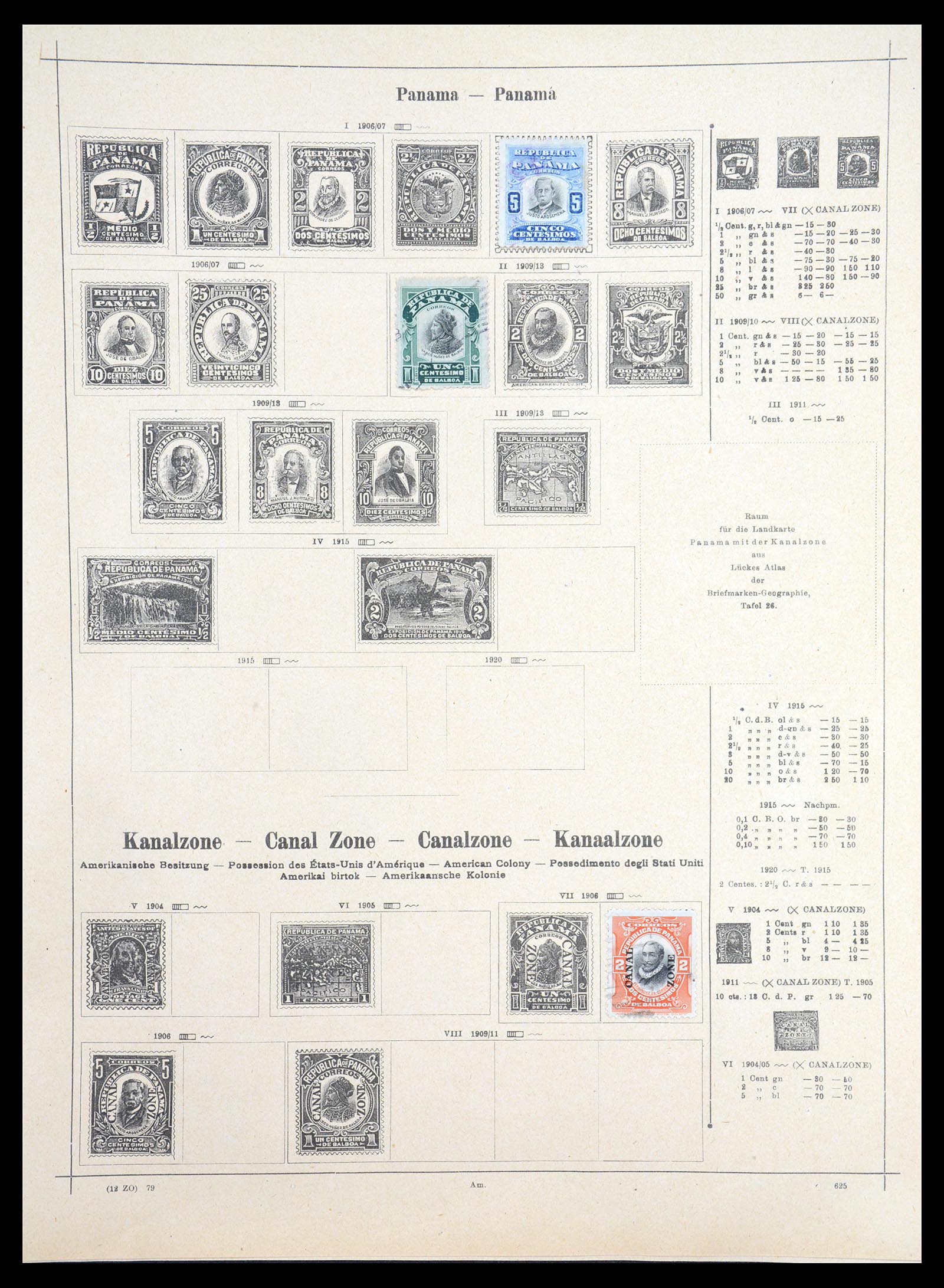 36559 209 - Postzegelverzameling 36559 Wereld 1840-1920.