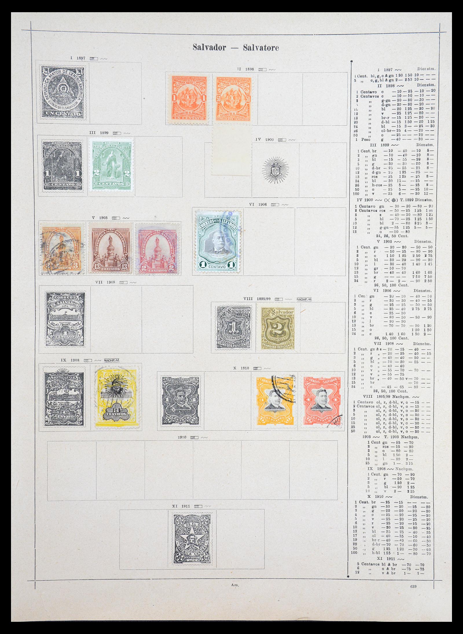 36559 216 - Postzegelverzameling 36559 Wereld 1840-1920.