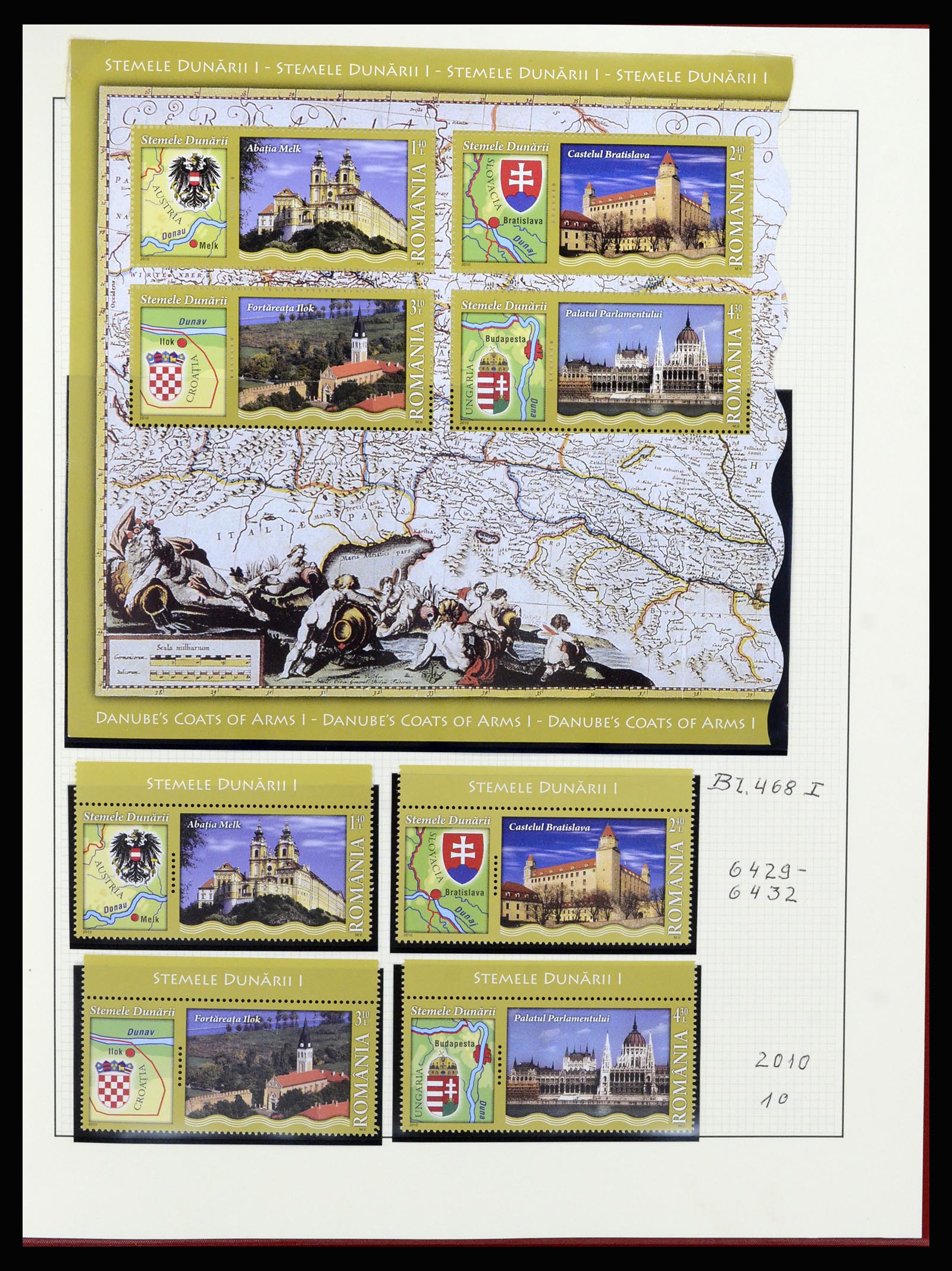 36573 059 - Stamp collection 36573 Roemenië 2005-2012.
