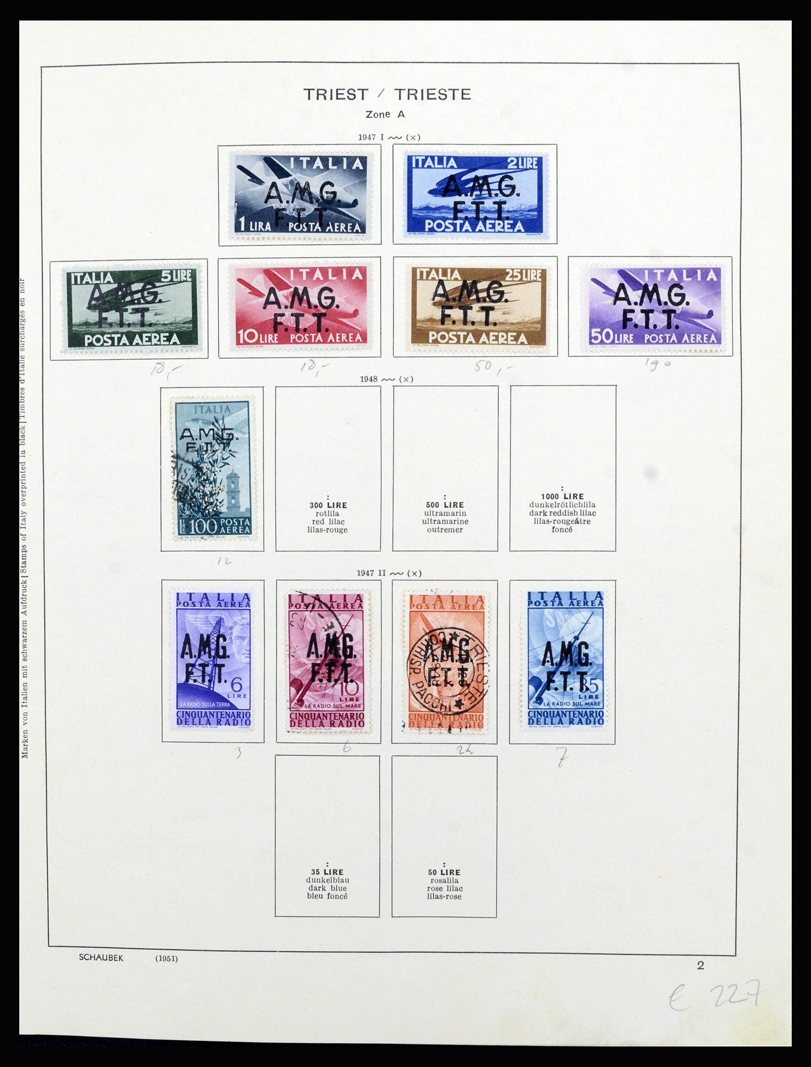 36576 005 - Postzegelverzameling 36576 Italian territories and colonies 1874-1954