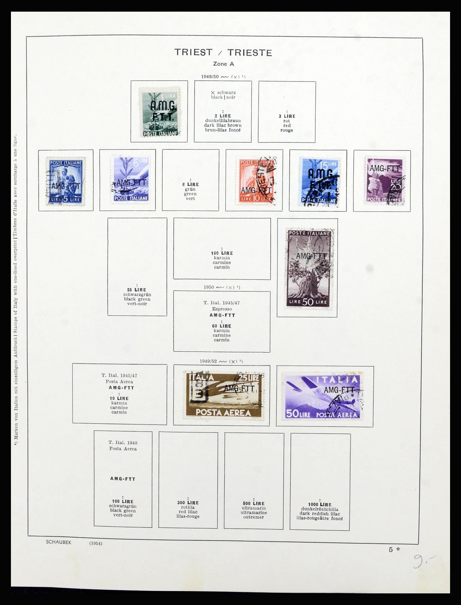 36576 009 - Stamp collection 36576 Italiaanse gebieden en koloniën 1874-1954.