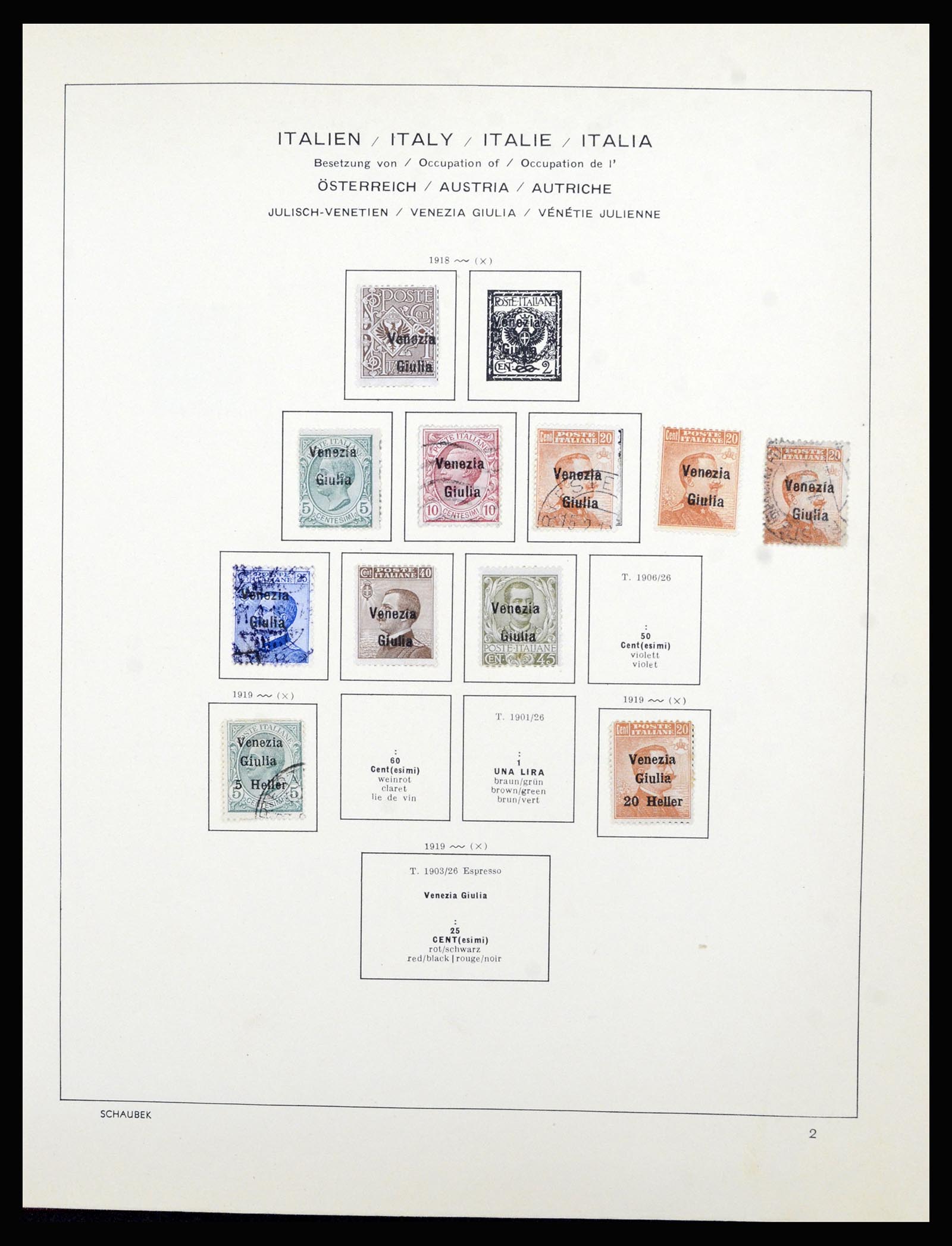 36576 046 - Postzegelverzameling 36576 Italian territories and colonies 1874-1954