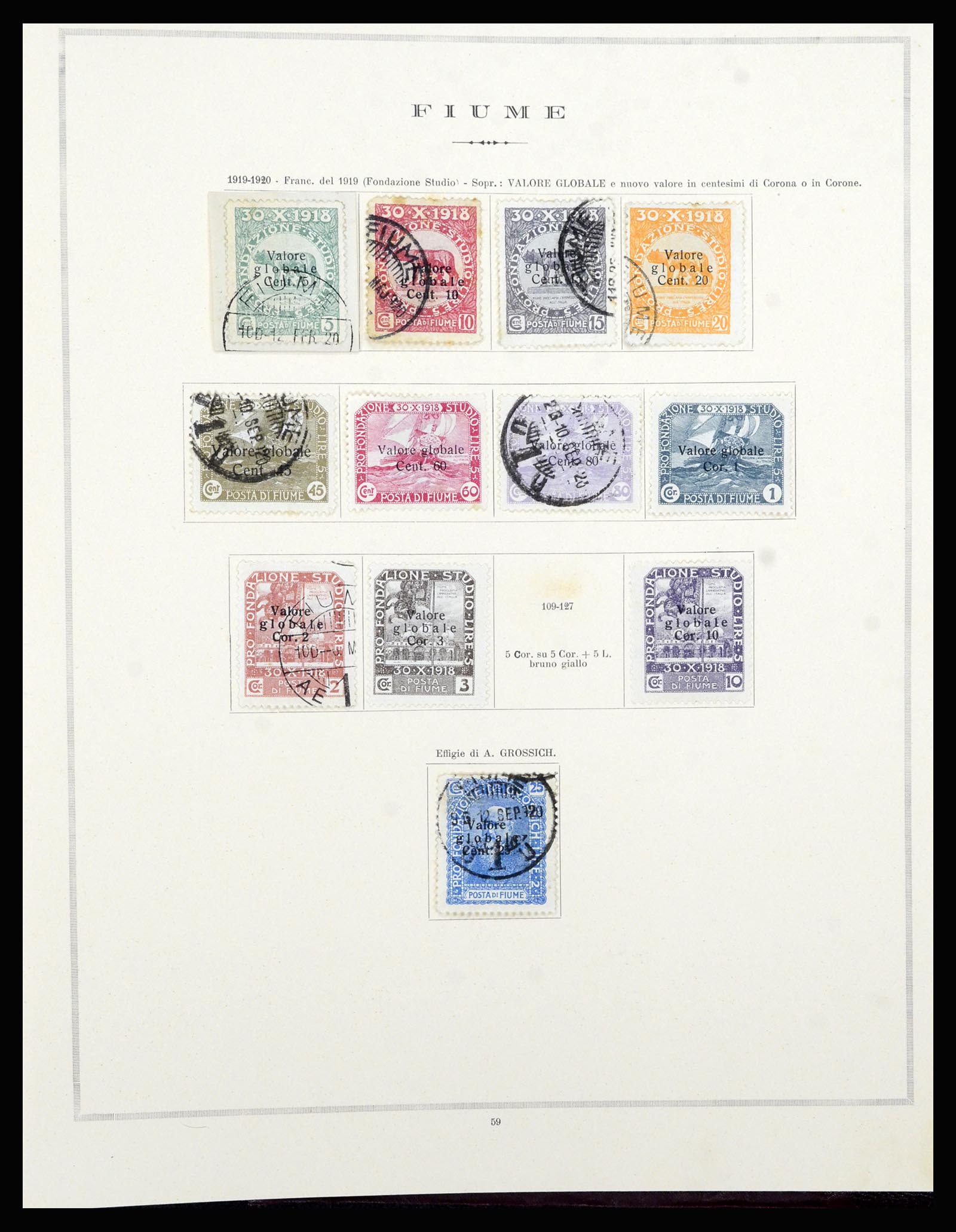 36576 102 - Postzegelverzameling 36576 Italian territories and colonies 1874-1954