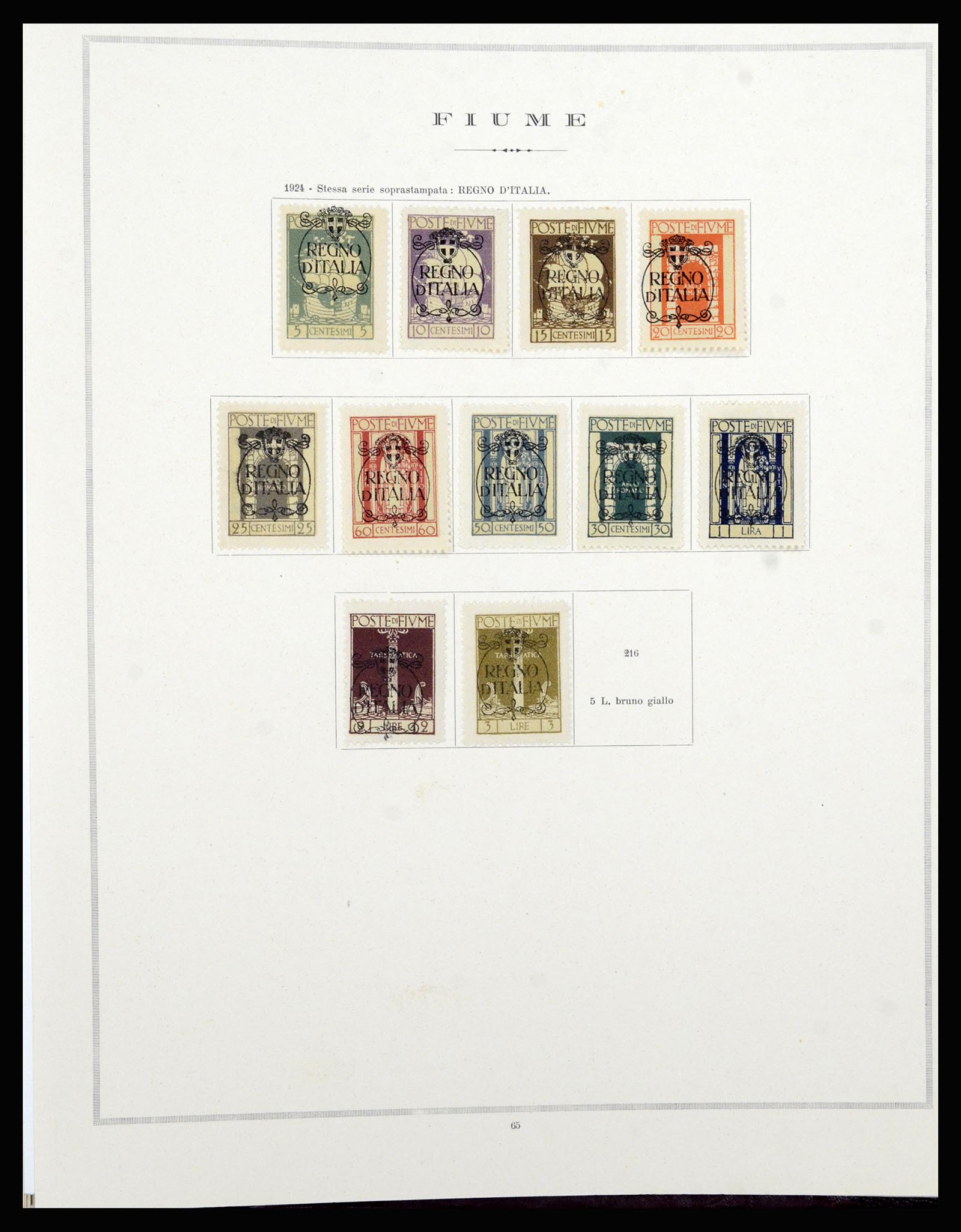 36576 107 - Postzegelverzameling 36576 Italian territories and colonies 1874-1954