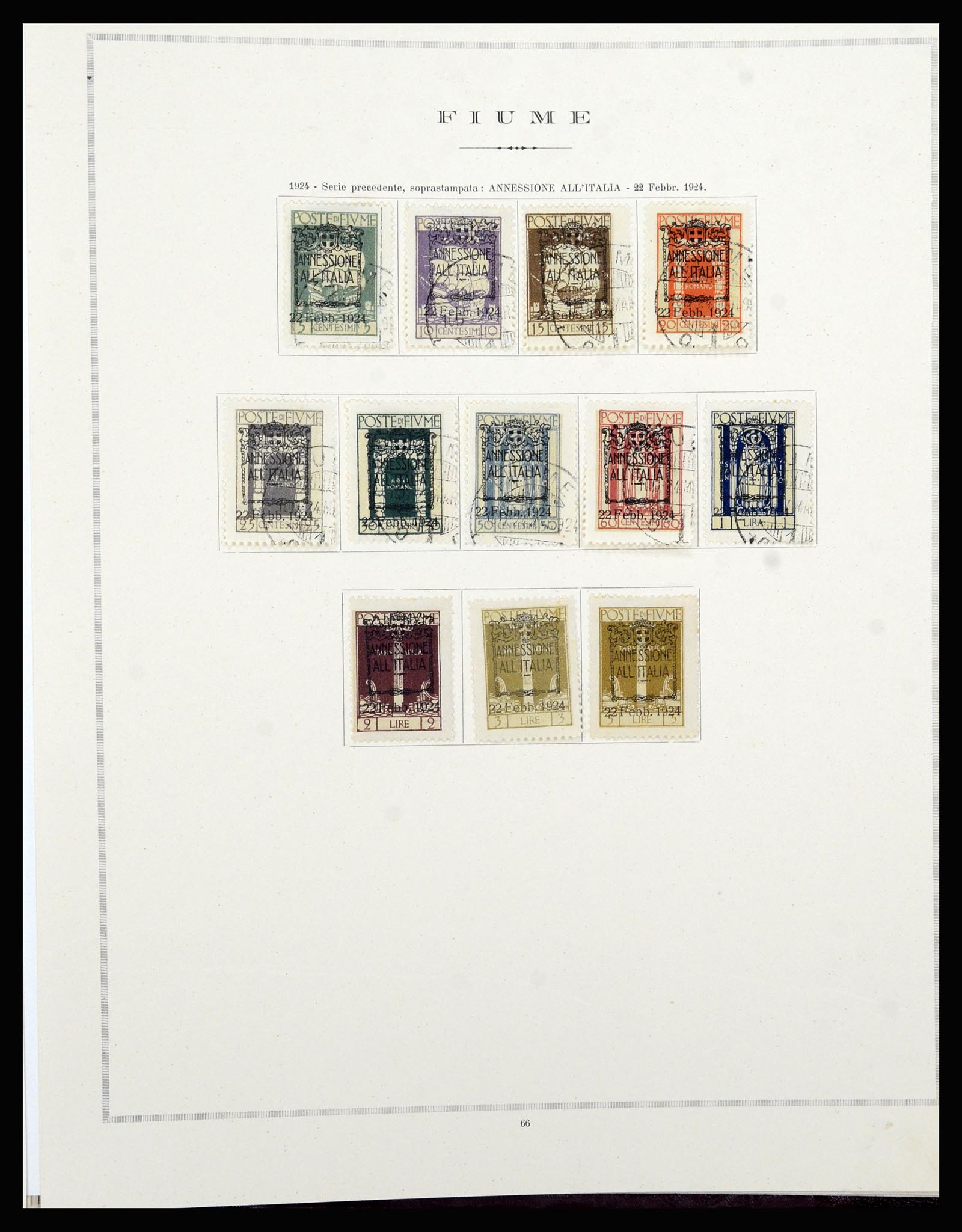 36576 108 - Postzegelverzameling 36576 Italian territories and colonies 1874-1954