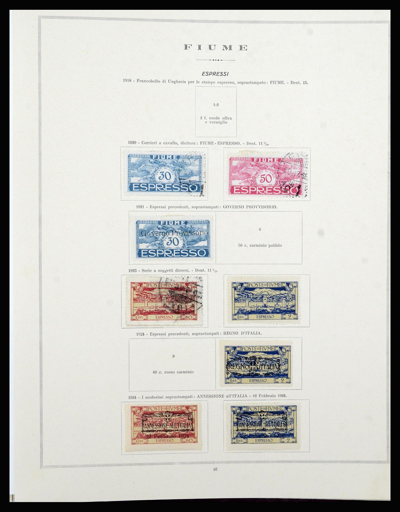 36576 109 - Stamp collection 36576 Italiaanse gebieden en koloniën 1874-1954.