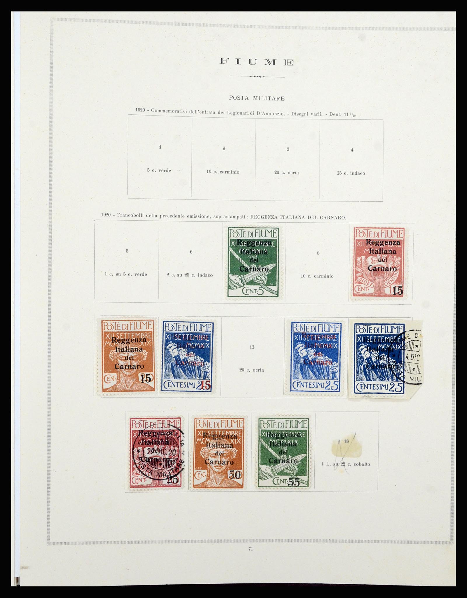 36576 112 - Stamp collection 36576 Italiaanse gebieden en koloniën 1874-1954.