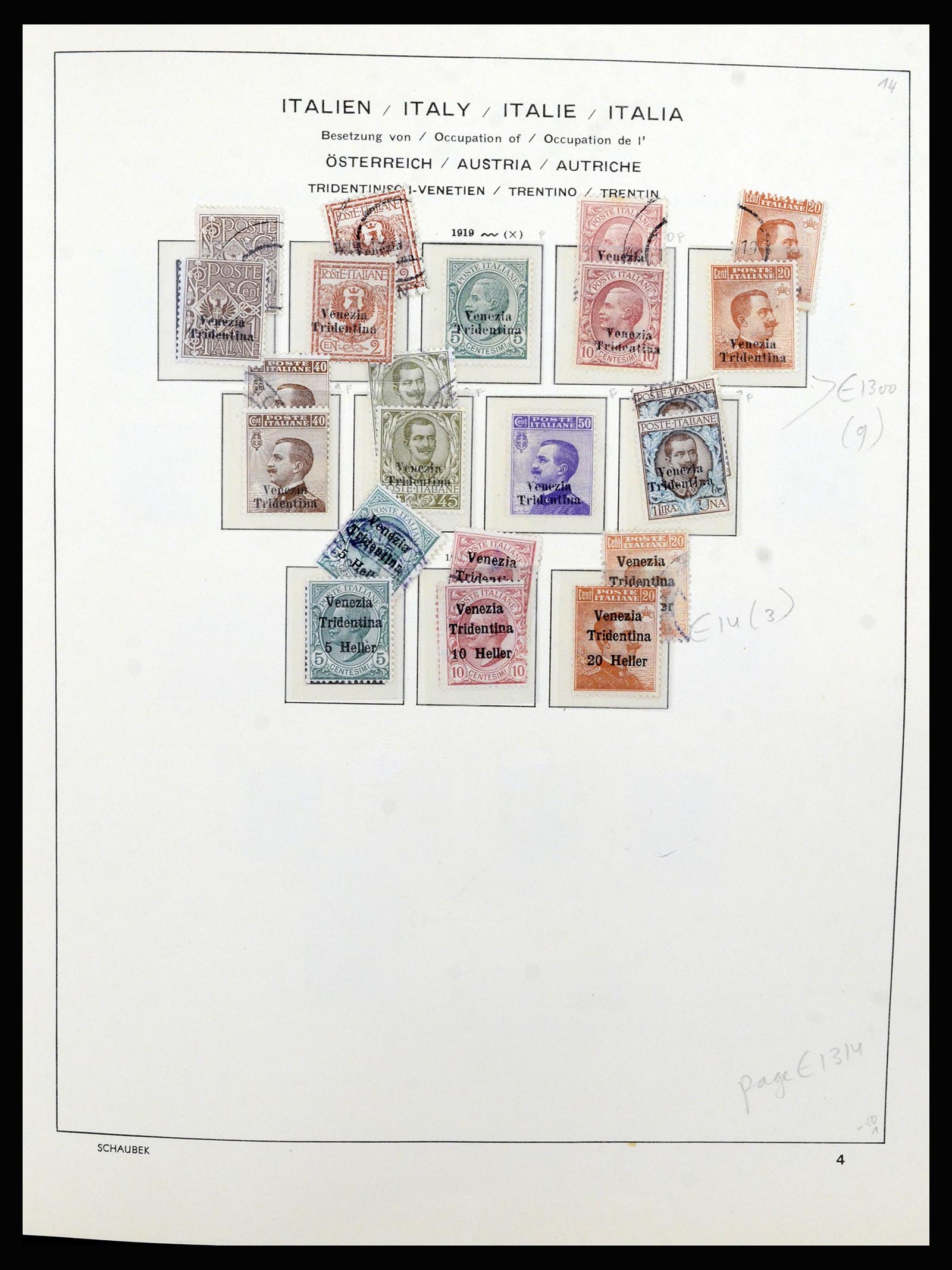 36577 008 - Stamp collection 36577 Italiaanse gebieden 1870-1940.