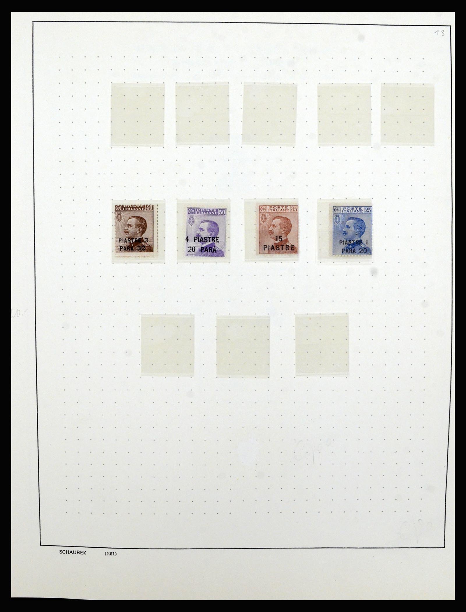 36577 021 - Stamp collection 36577 Italiaanse gebieden 1870-1940.